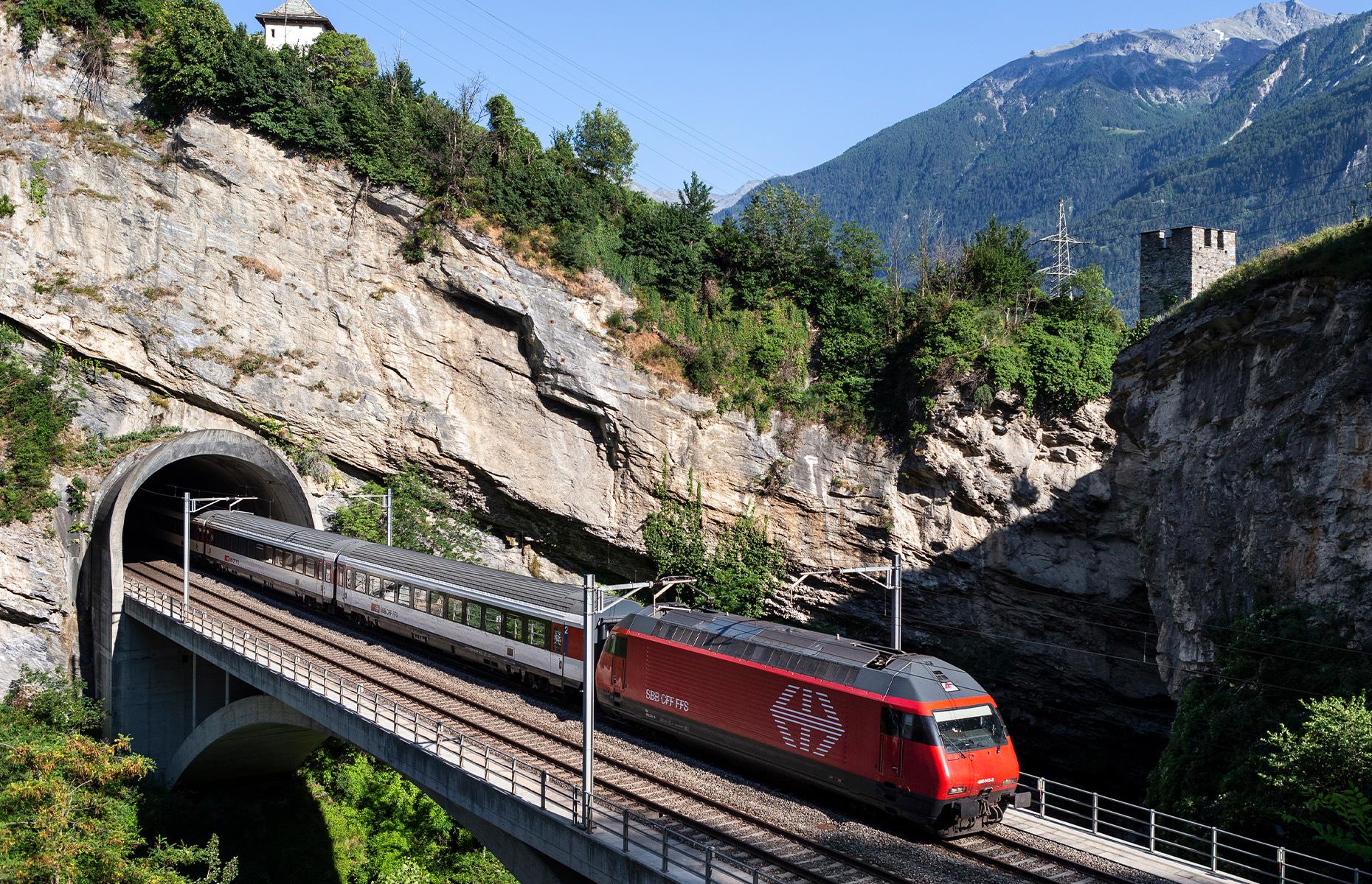 Gotthard Base Tunnel, $12.5 billion (£9.6bn) 