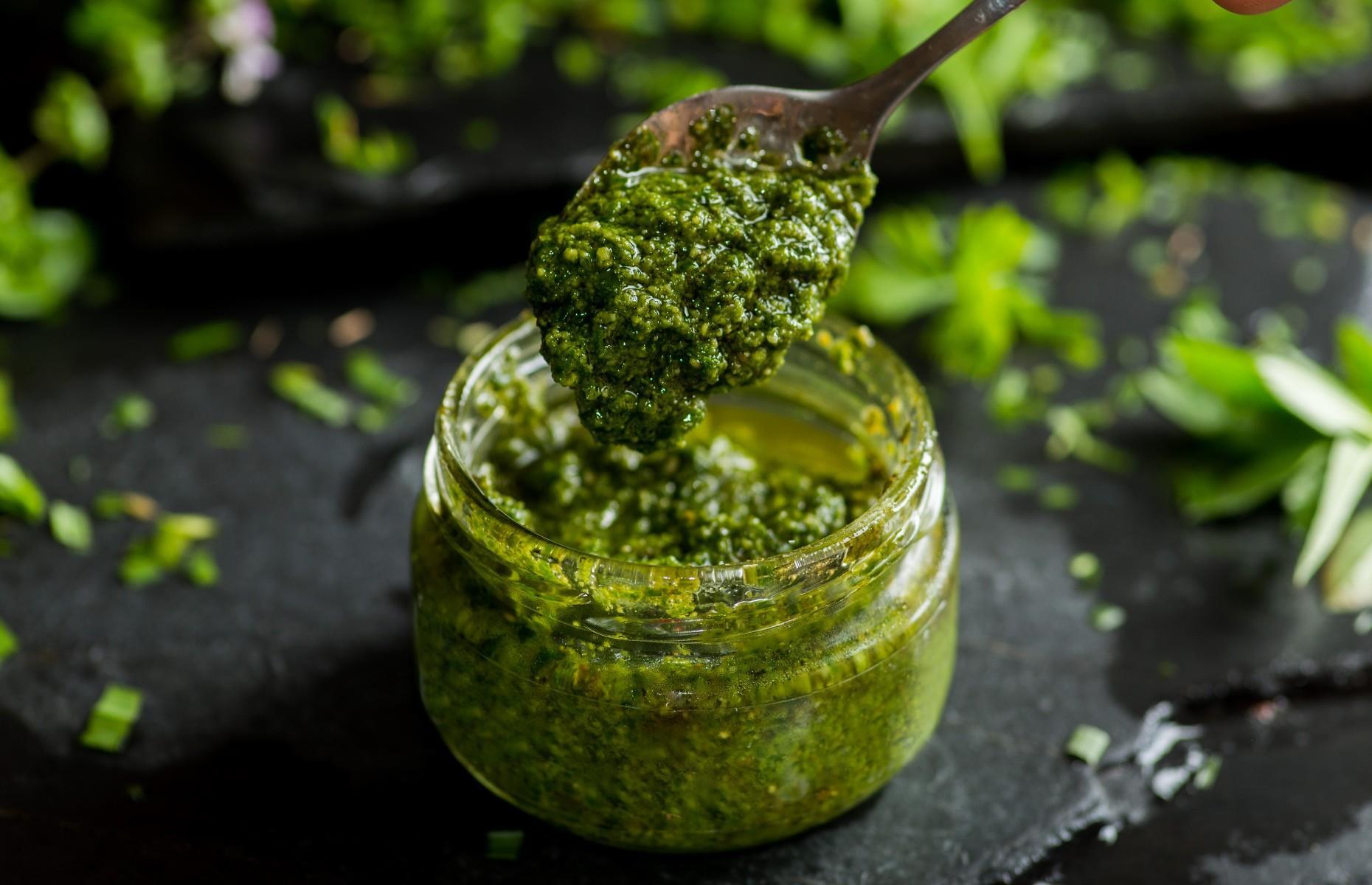 Get creative with a nut-free pesto