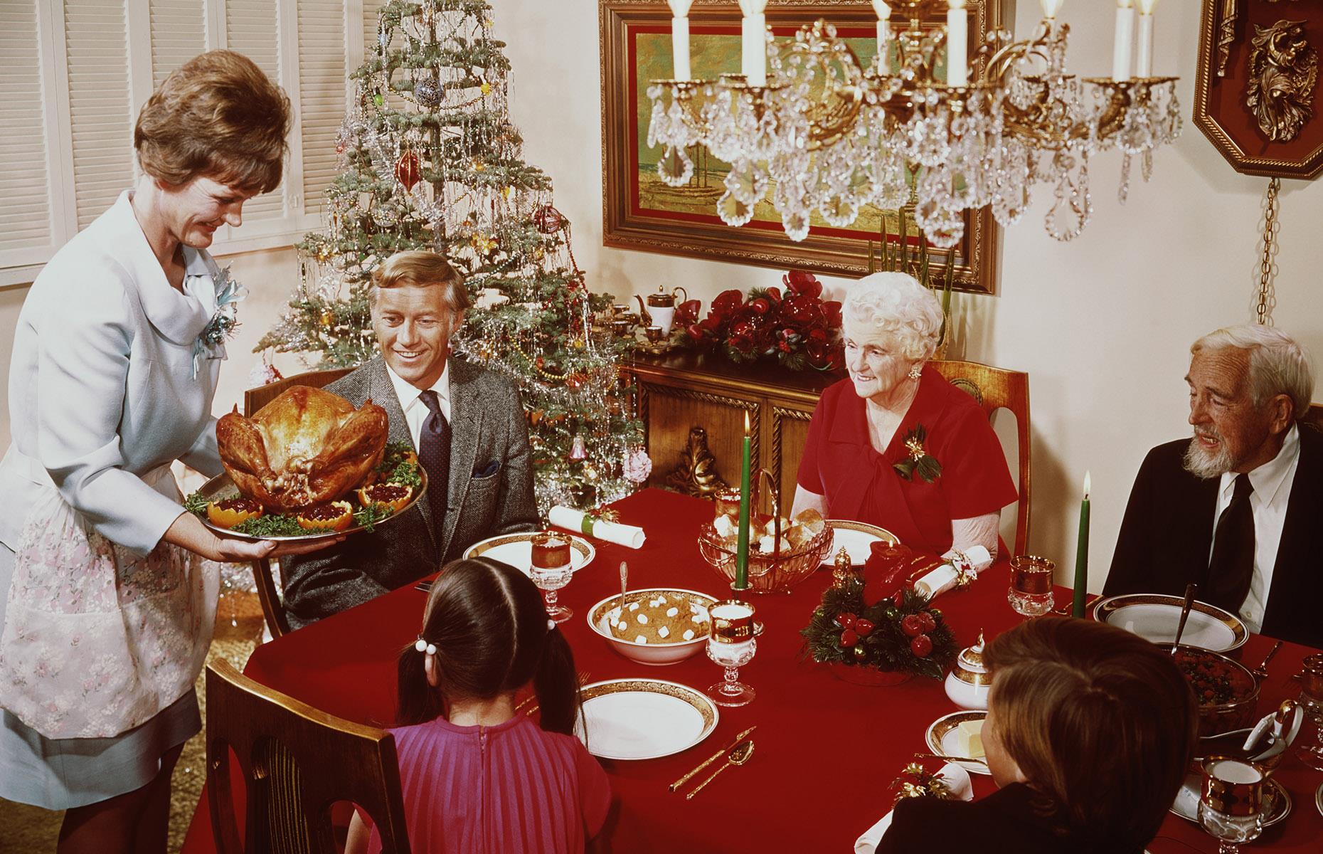 1960s: a turkey feast
