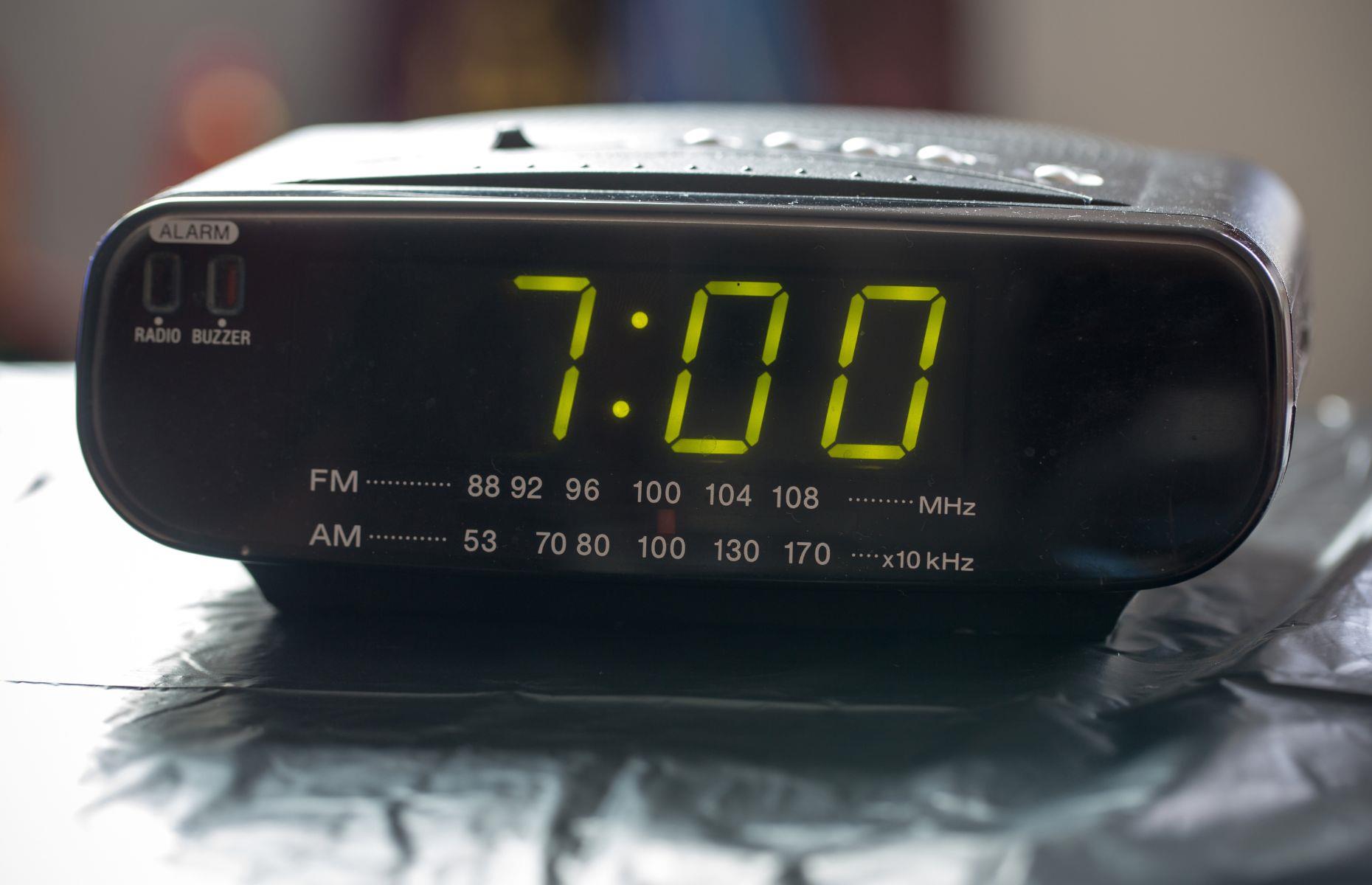 Radio alarm clocks