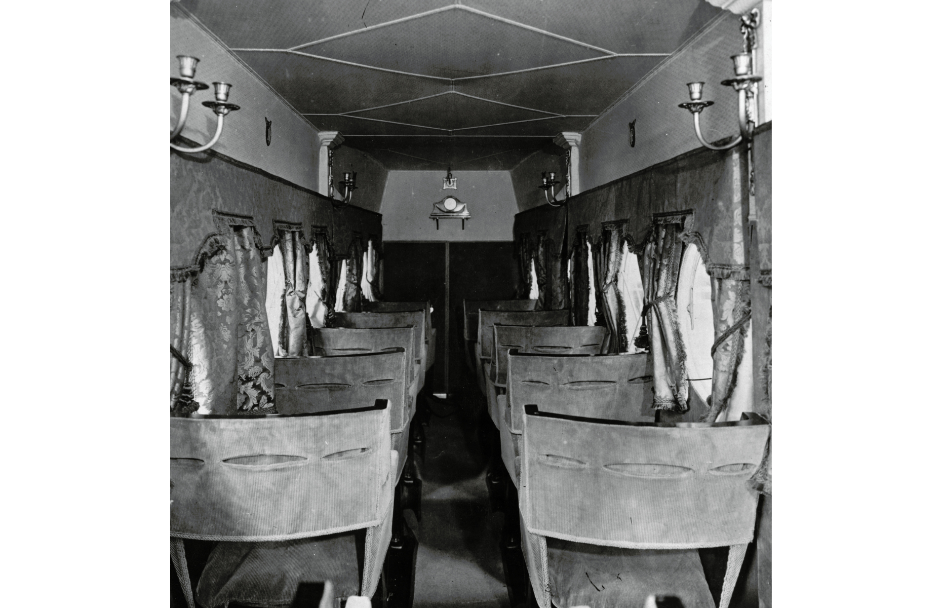 1930s: the comfortable seats of a Handley Page HP42
