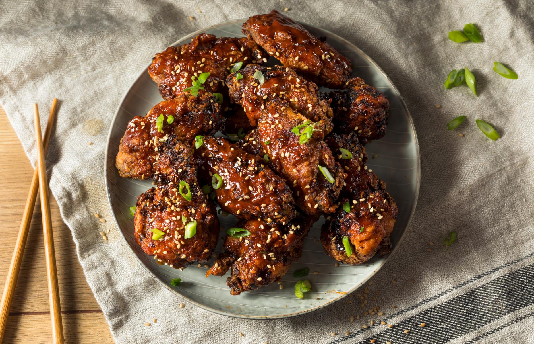 21. Korean fried chicken