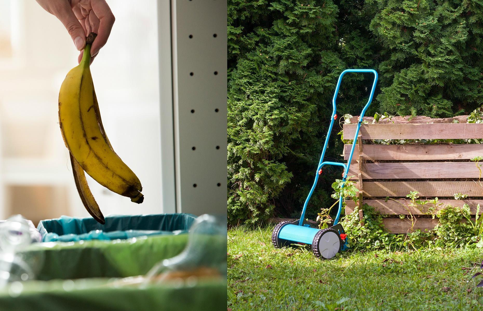 Swap the bin for compost bin 