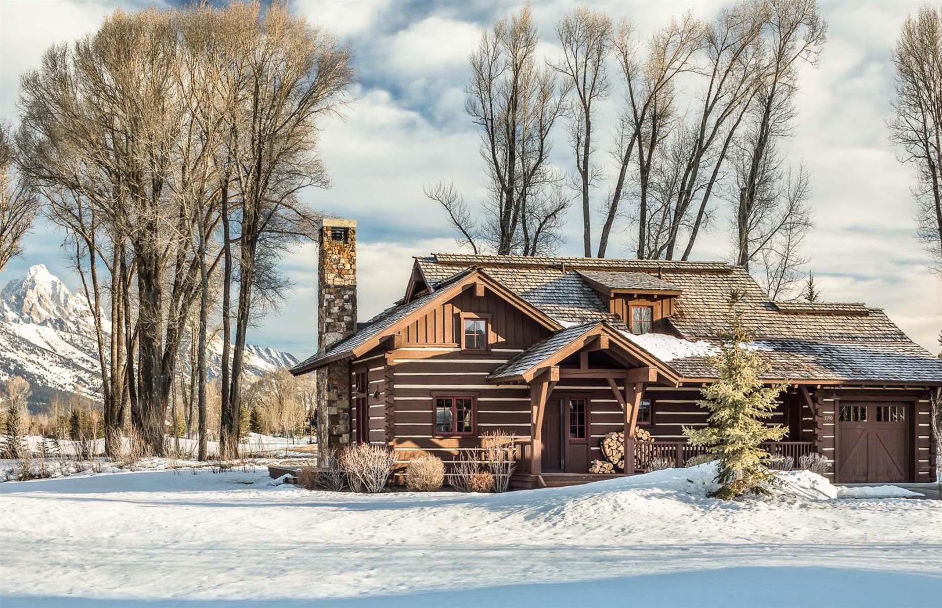 Wyoming: luxury cabin near the Grand Tetons