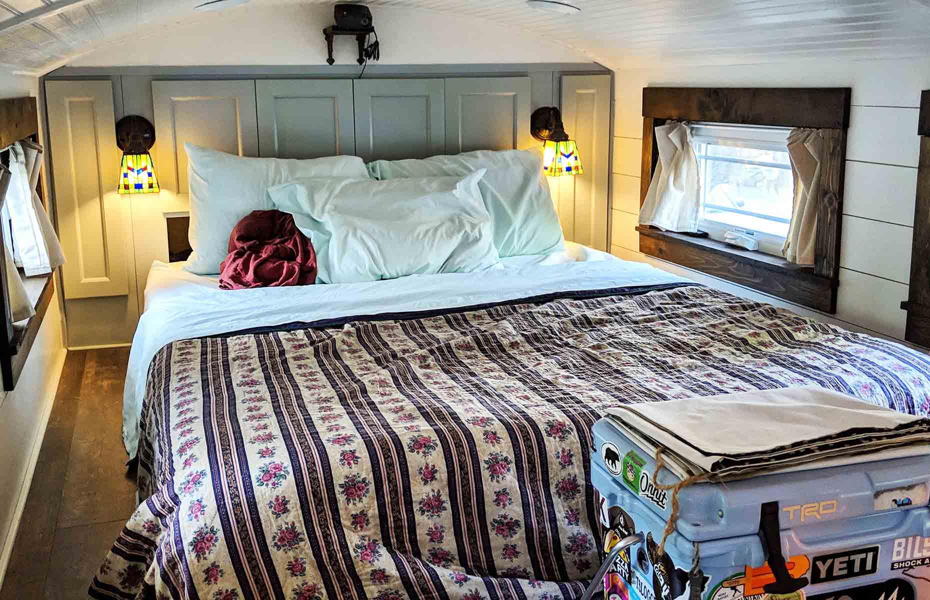 Beautiful loft bedroom