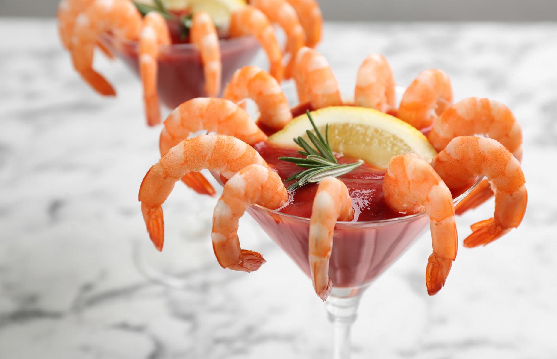 1950s: shrimp cocktail