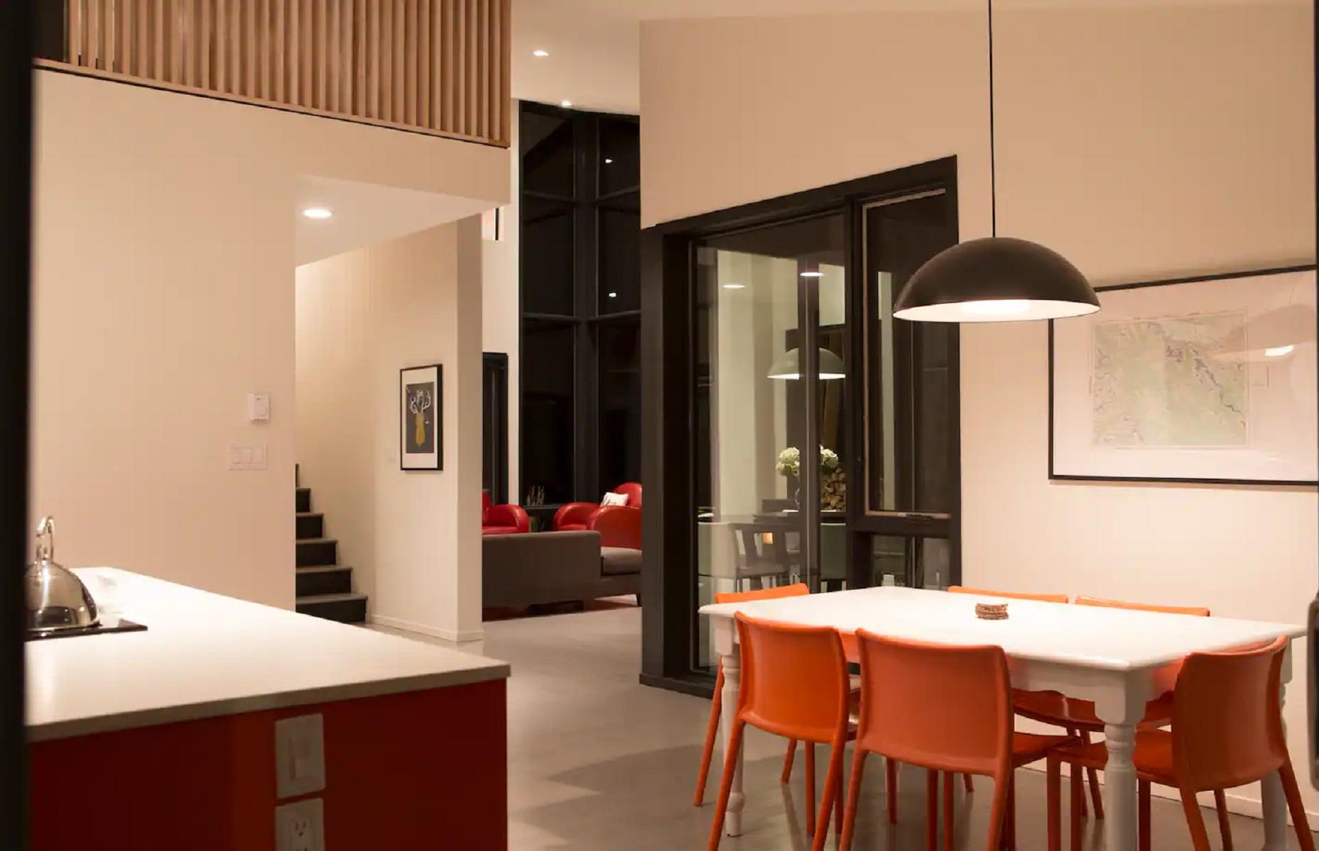 Modern mountain chalet, British Columbia, Canada