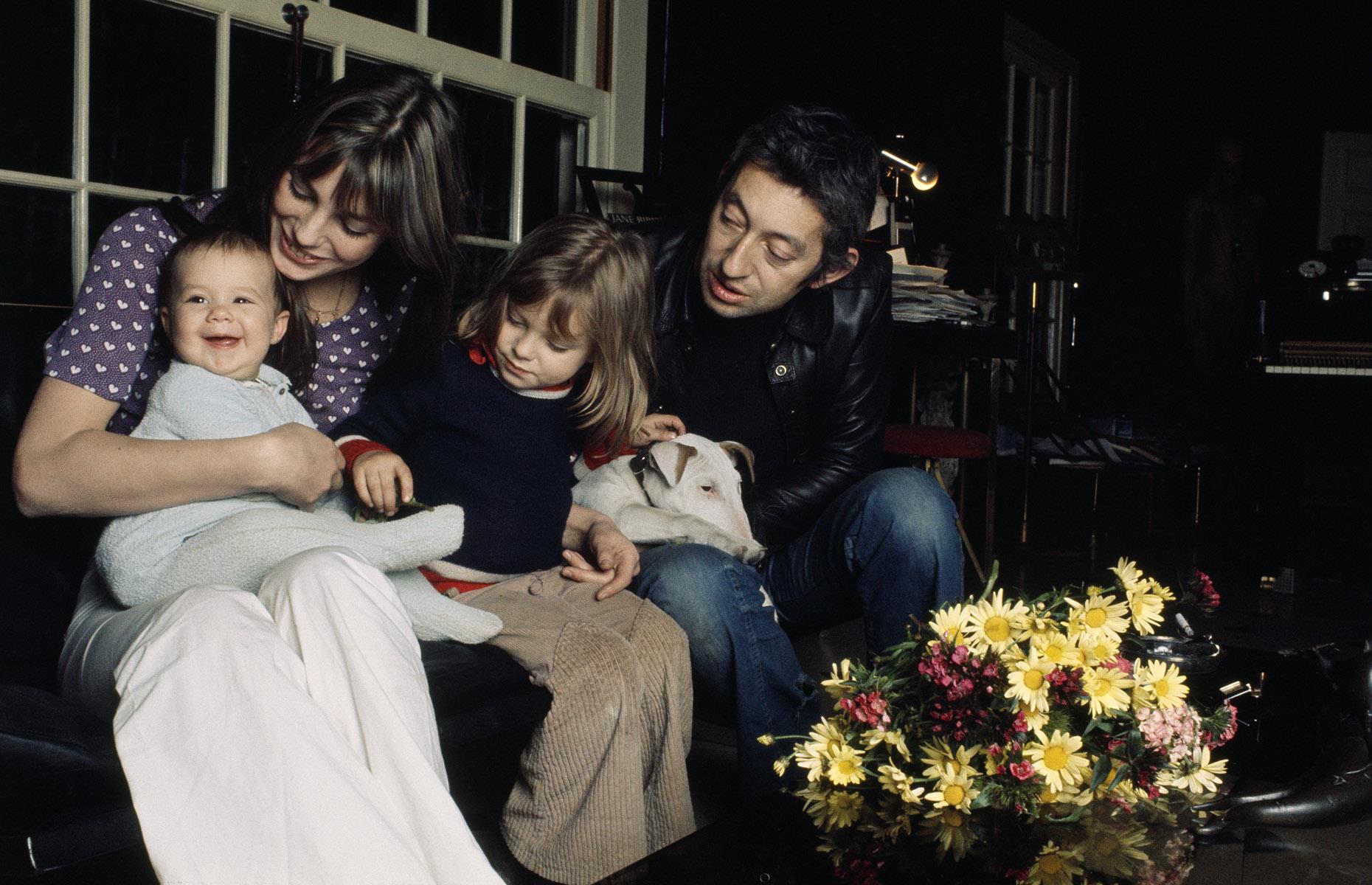 Serge Gainsbourg and Jane Birkin's family home