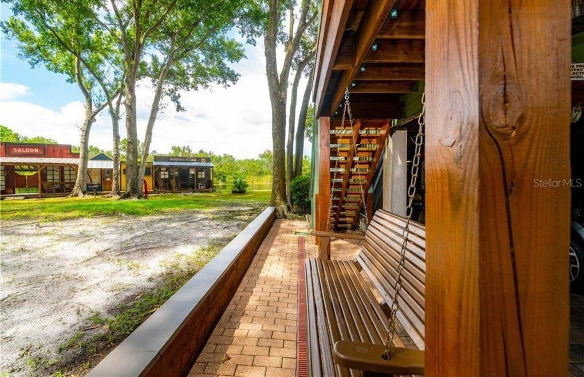 A-frame waterfront home, Florida, USA