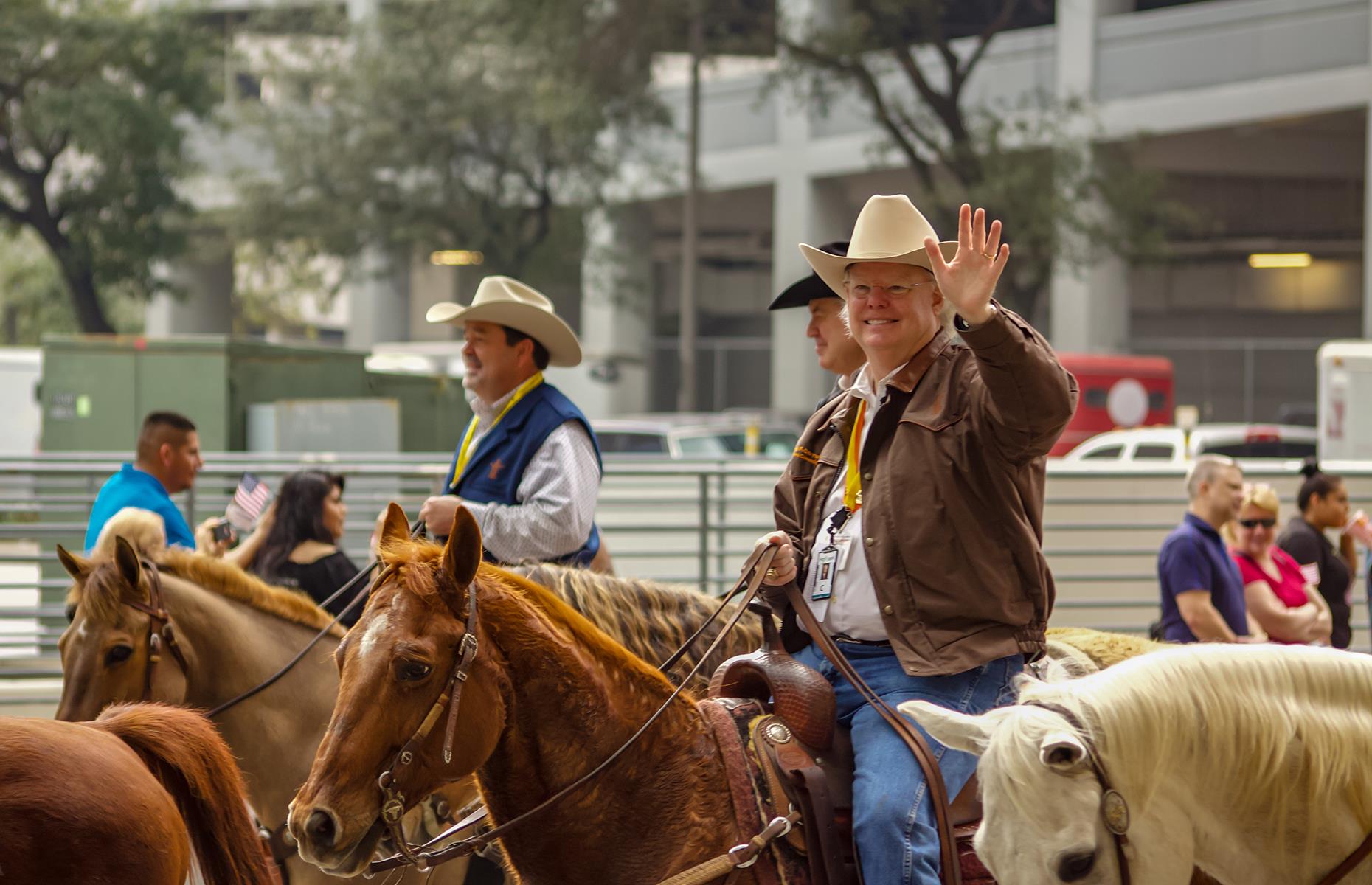 13. See real cowboys