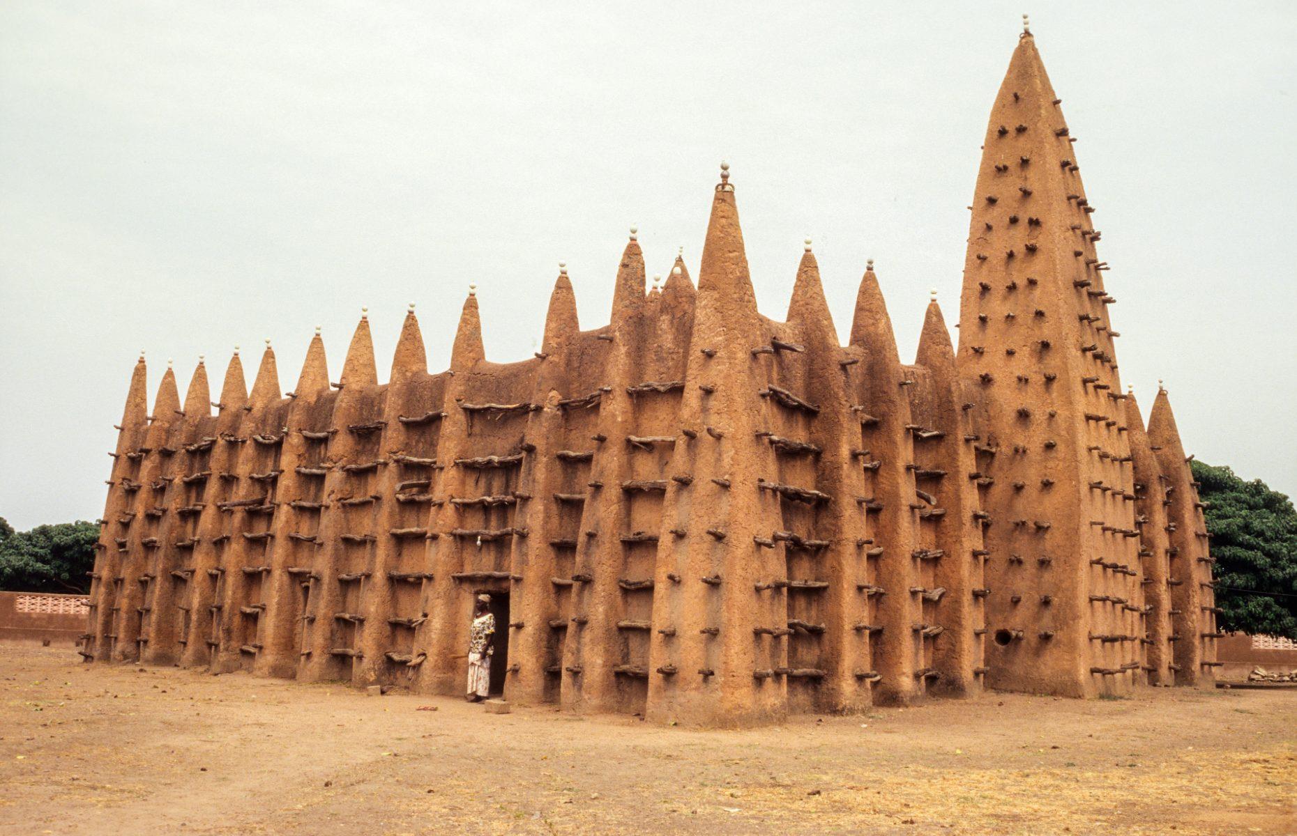 Sudanese style mosques in northern Côte d’Ivoire