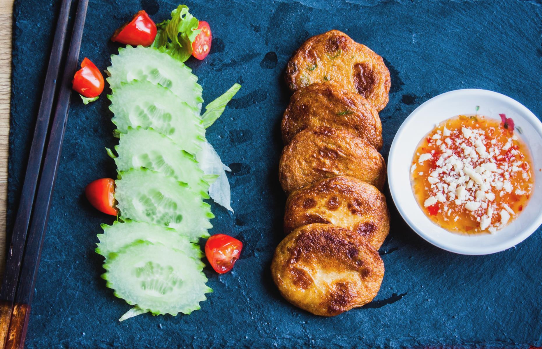 Thai spiced fish cakes 
