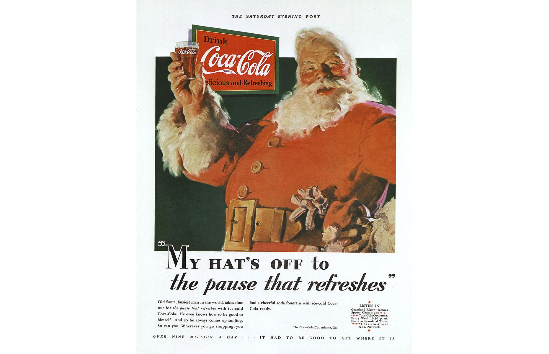 Coca-Cola didn't completely invent Santa Claus