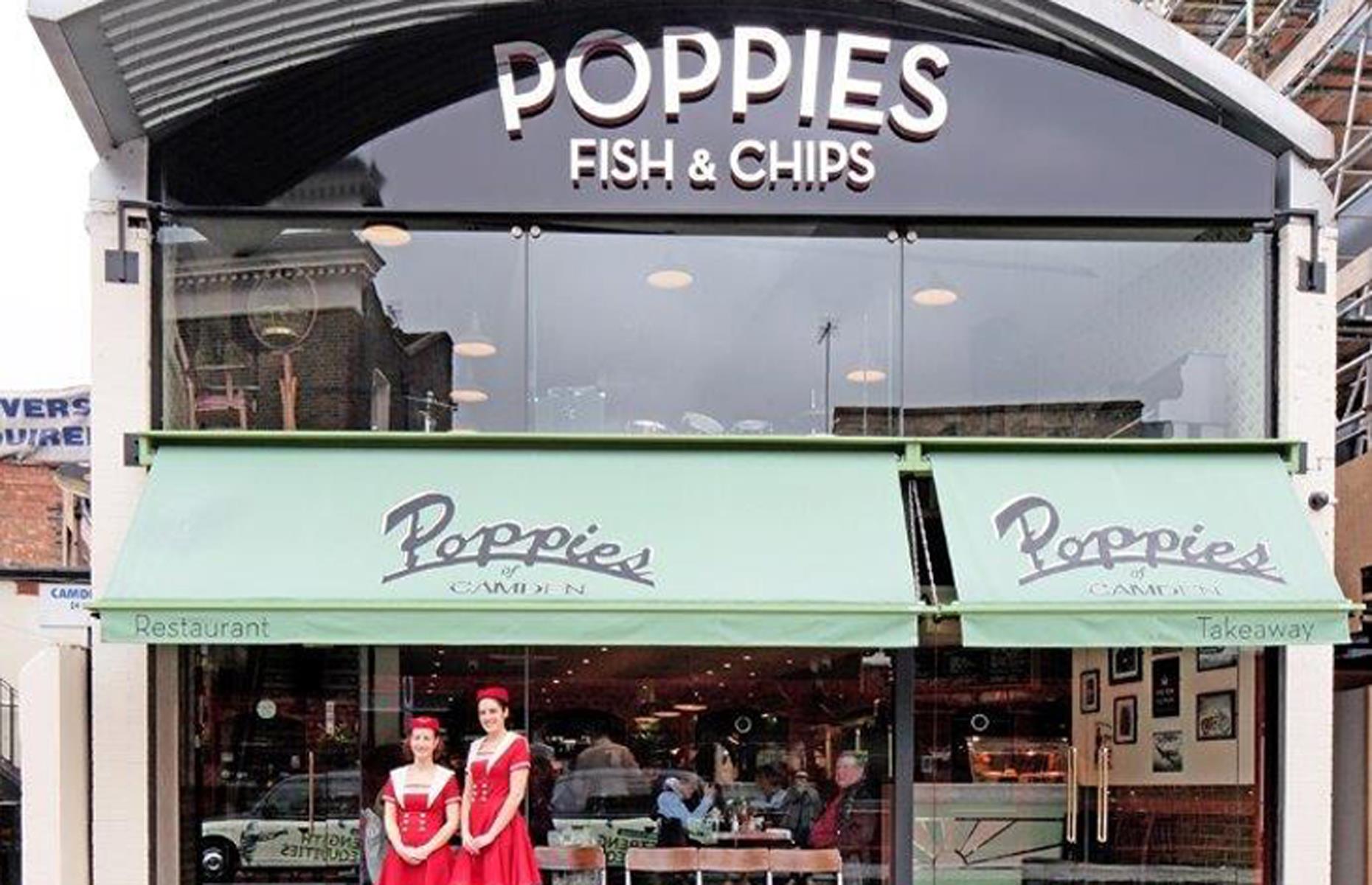 Poppies Fish & Chips, Camden Town, London 