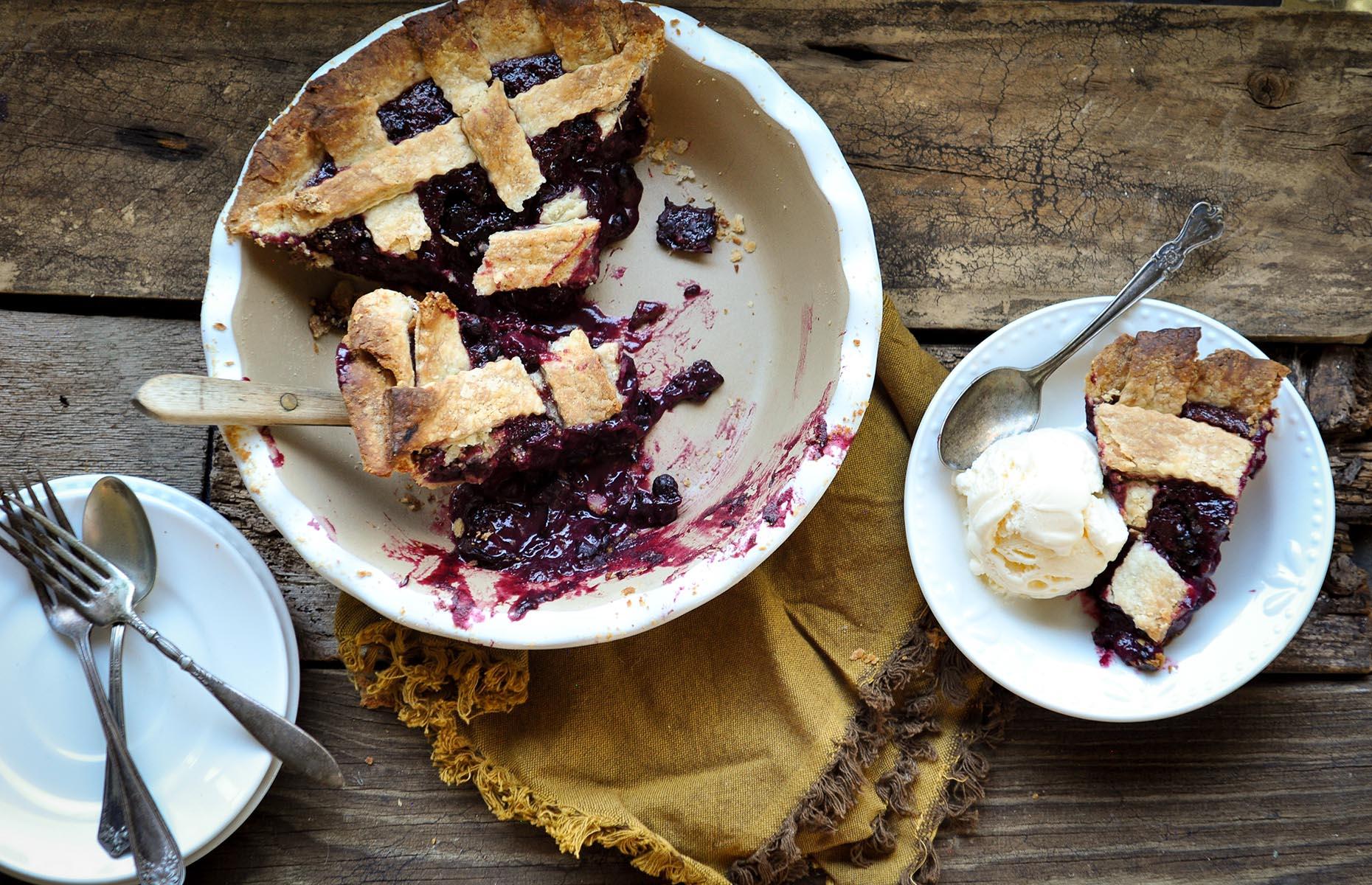 Montana: huckleberry pie