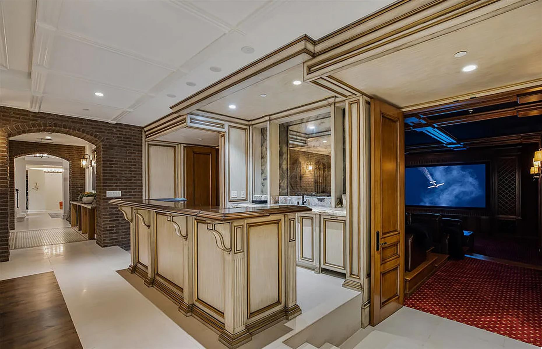 Domino's CEO's Bel Air estate: entertainment zone