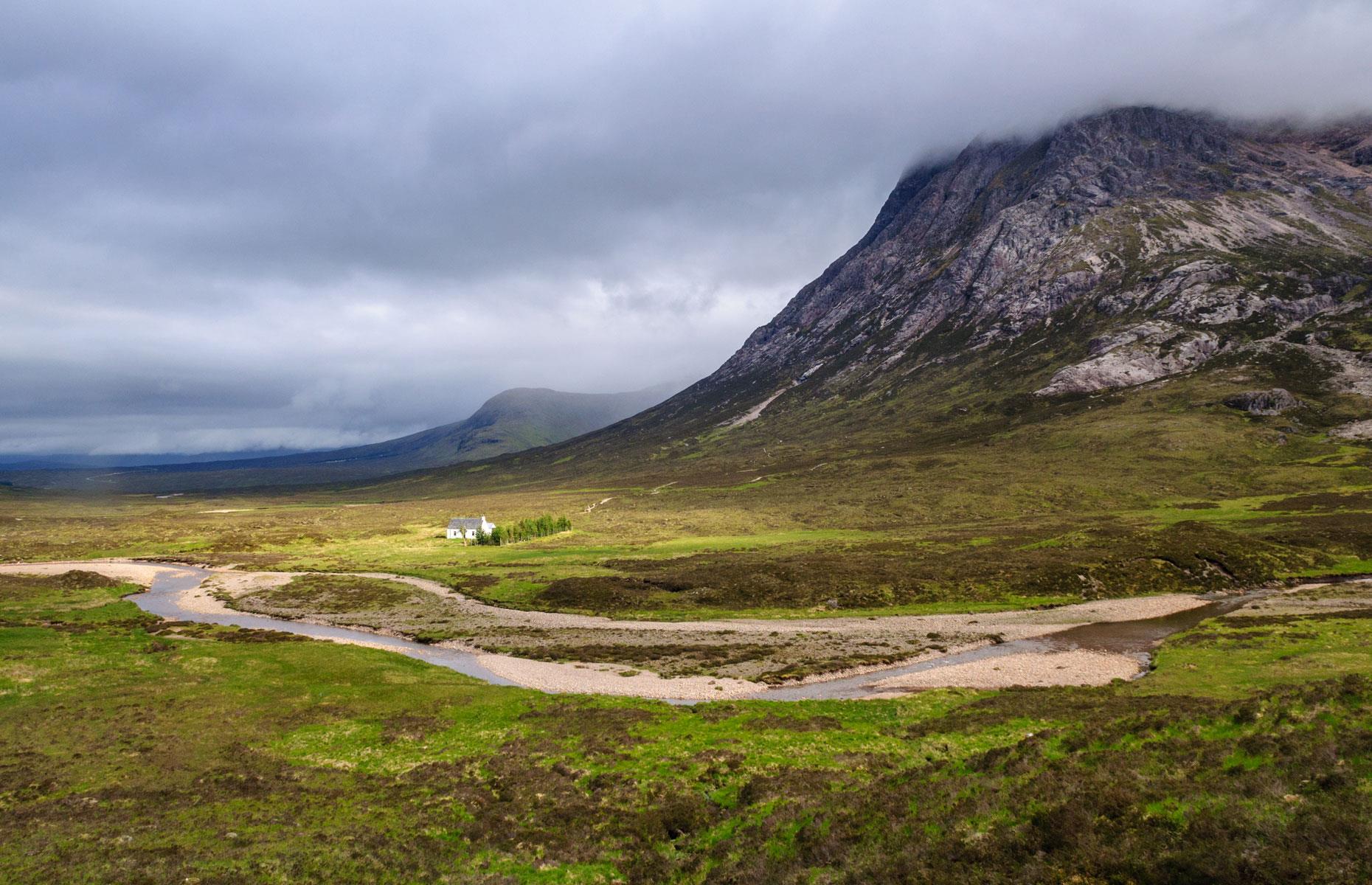 The Lagangarbh Hut, Glencoe, Scotland