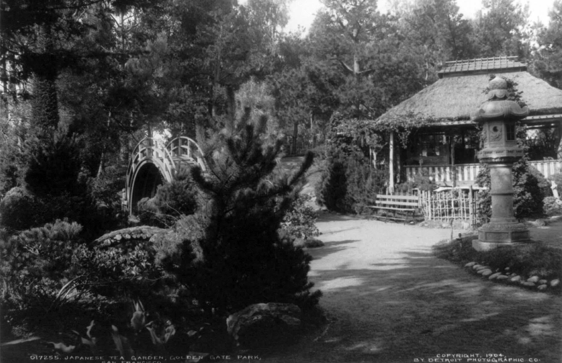 1894: Japanese Tea Garden, San Francisco, California, USA