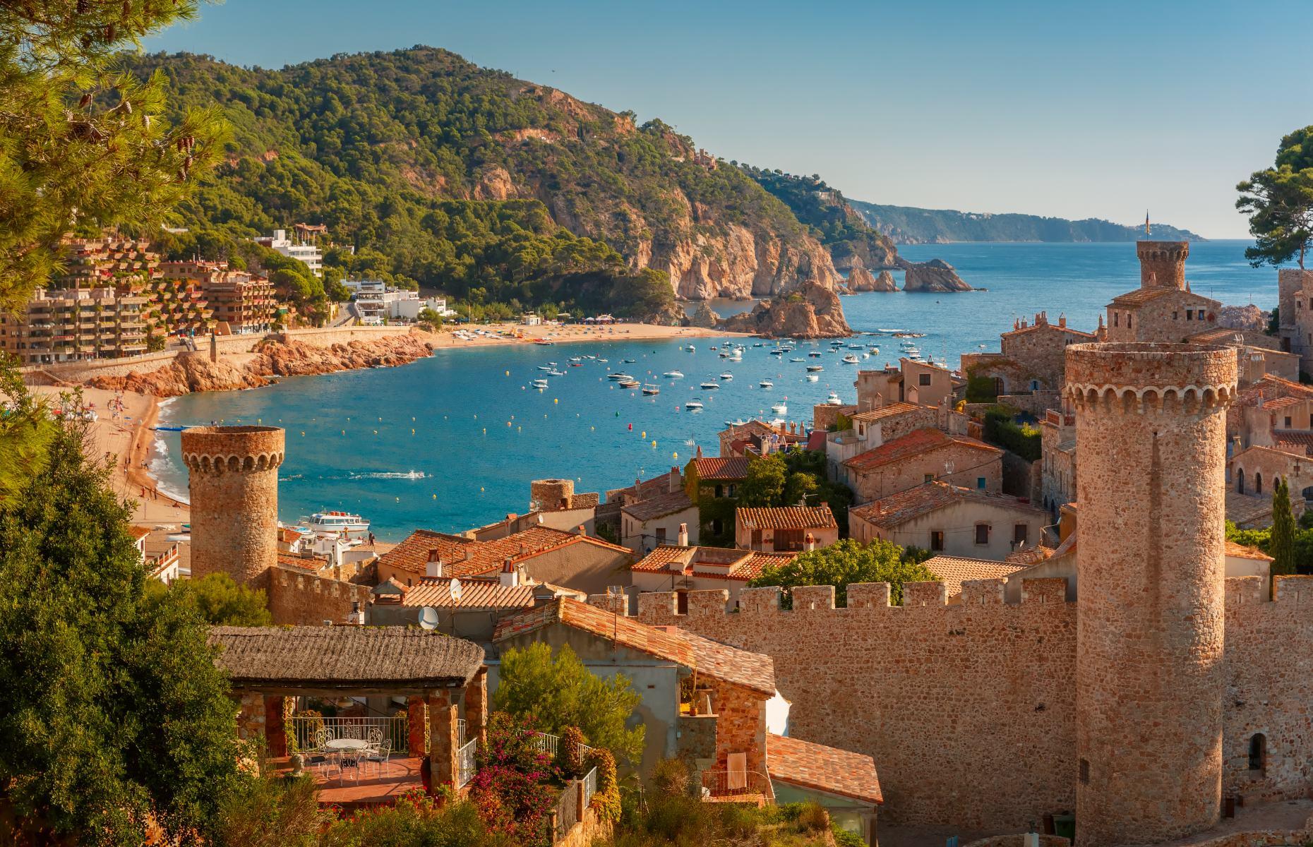Tossa de Mar, Costa Brava, Spain