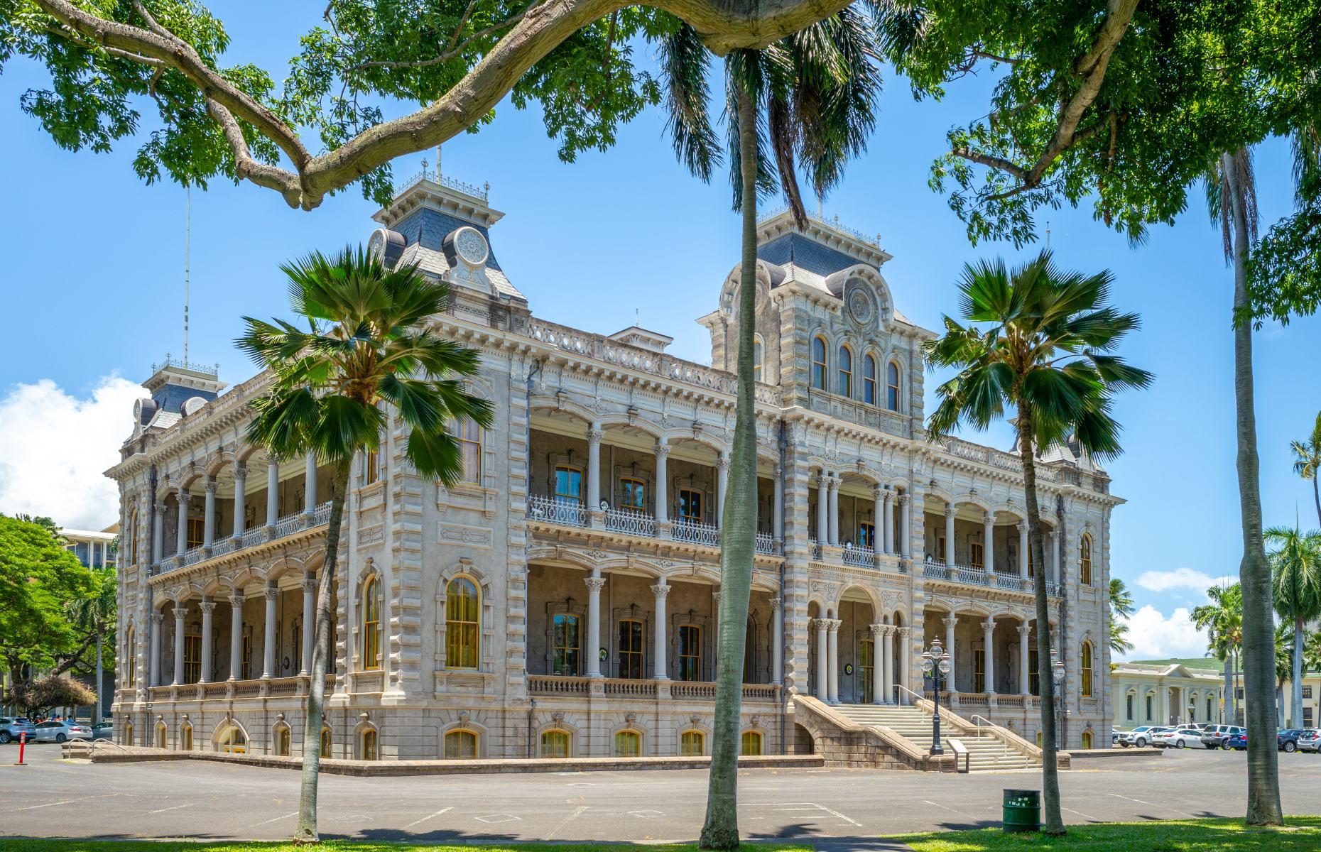 'Iolani Palace, Honolulu, Hawaii
