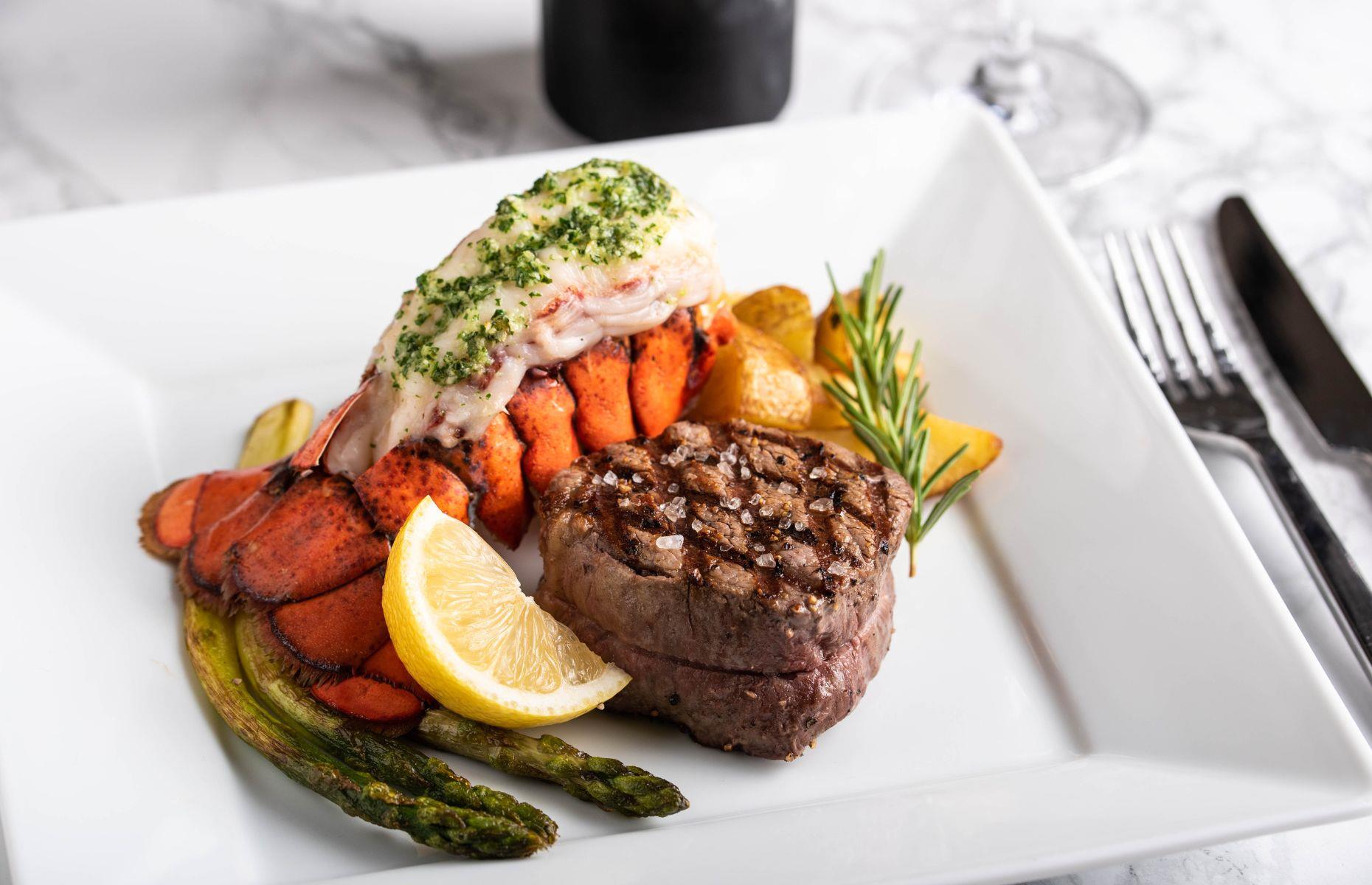 24. Surf ‘n’ turf 