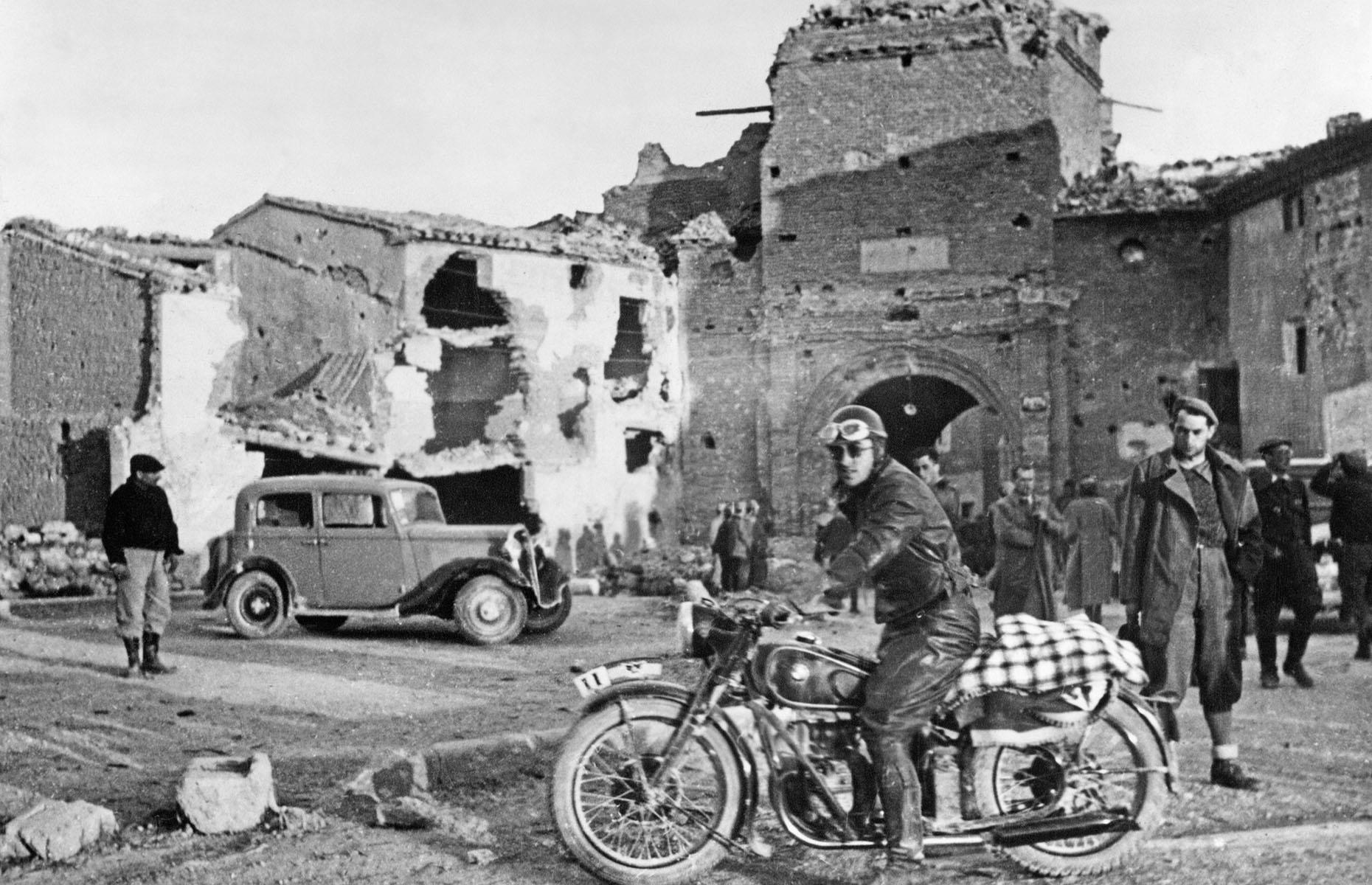Then: Belchite, Spain