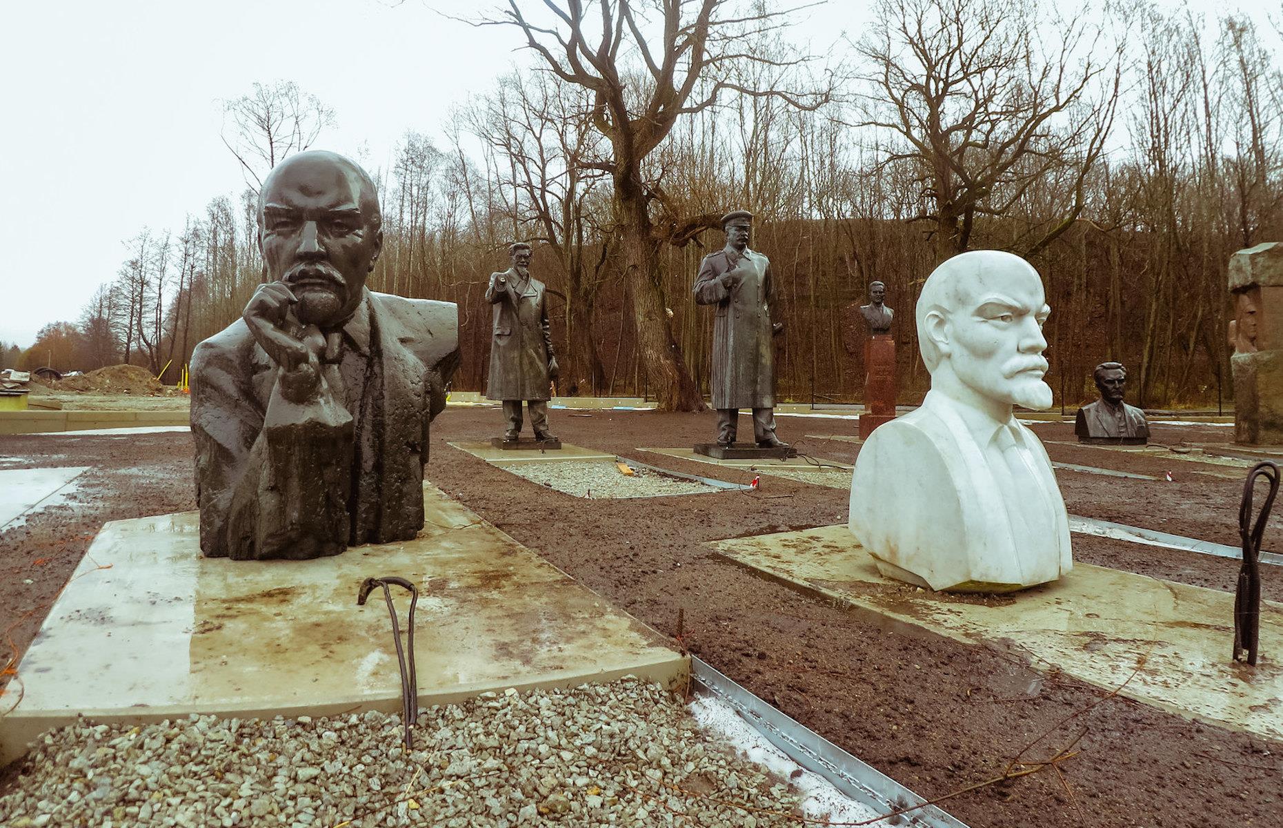 Soviet statue graveyards, Eastern Europe