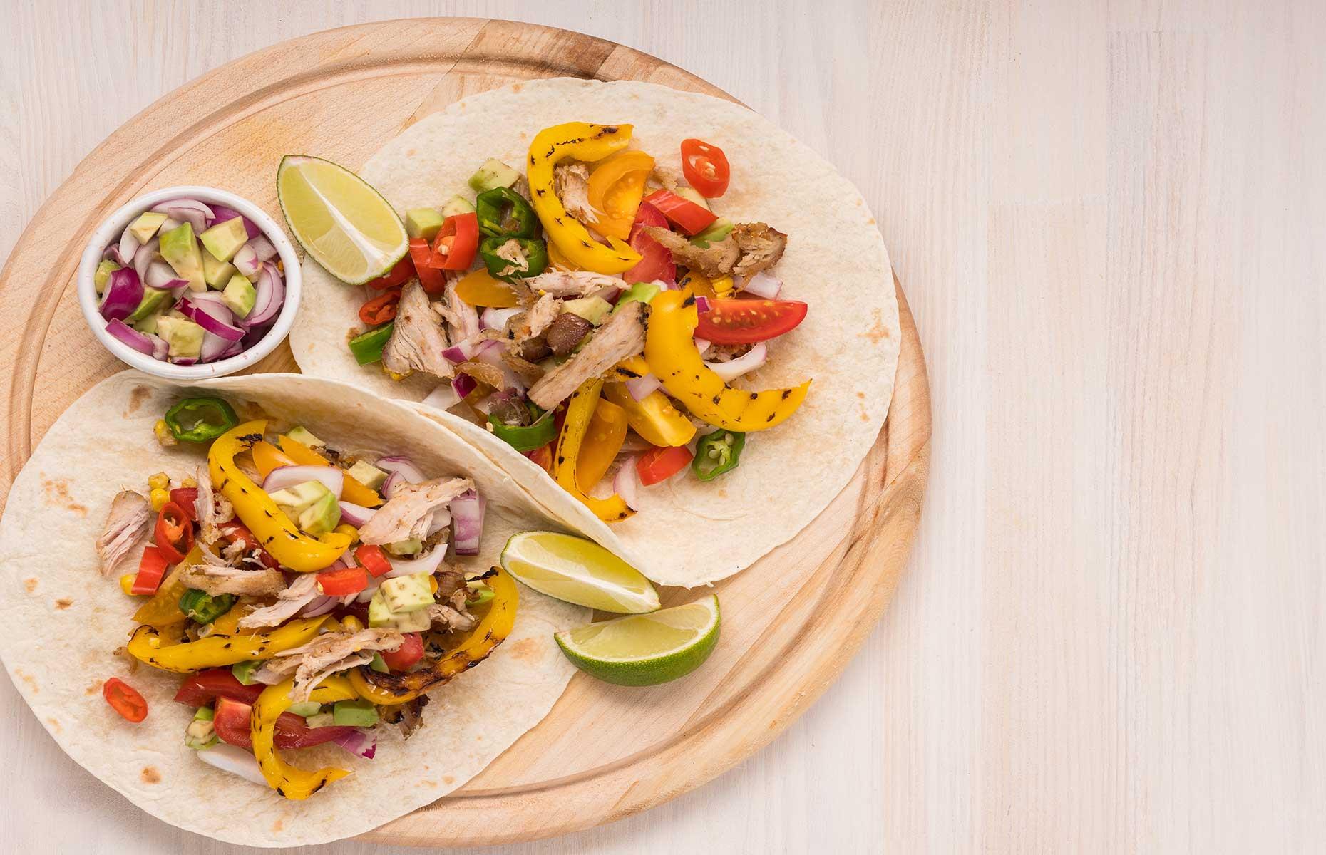 Chicken fajitas