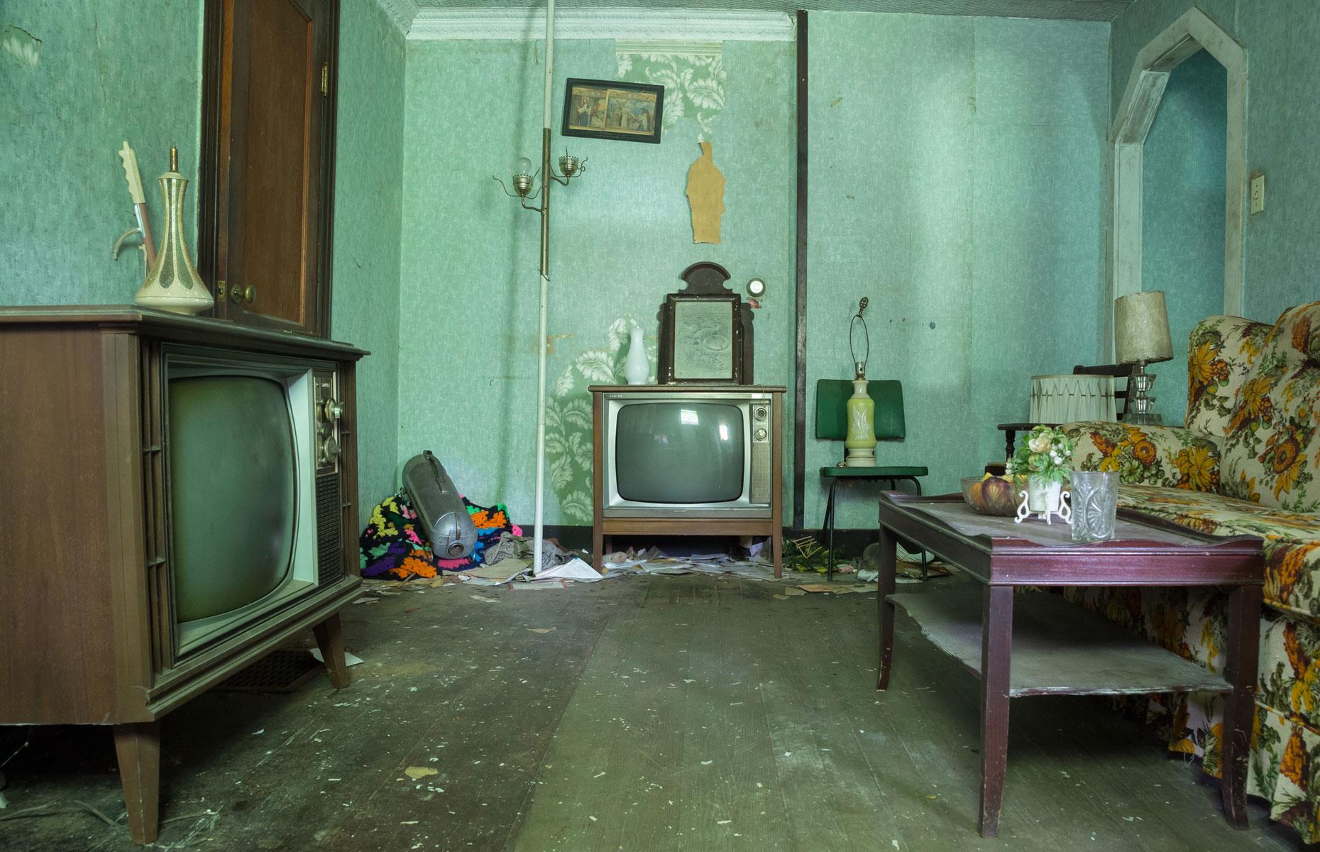 Two TV sets