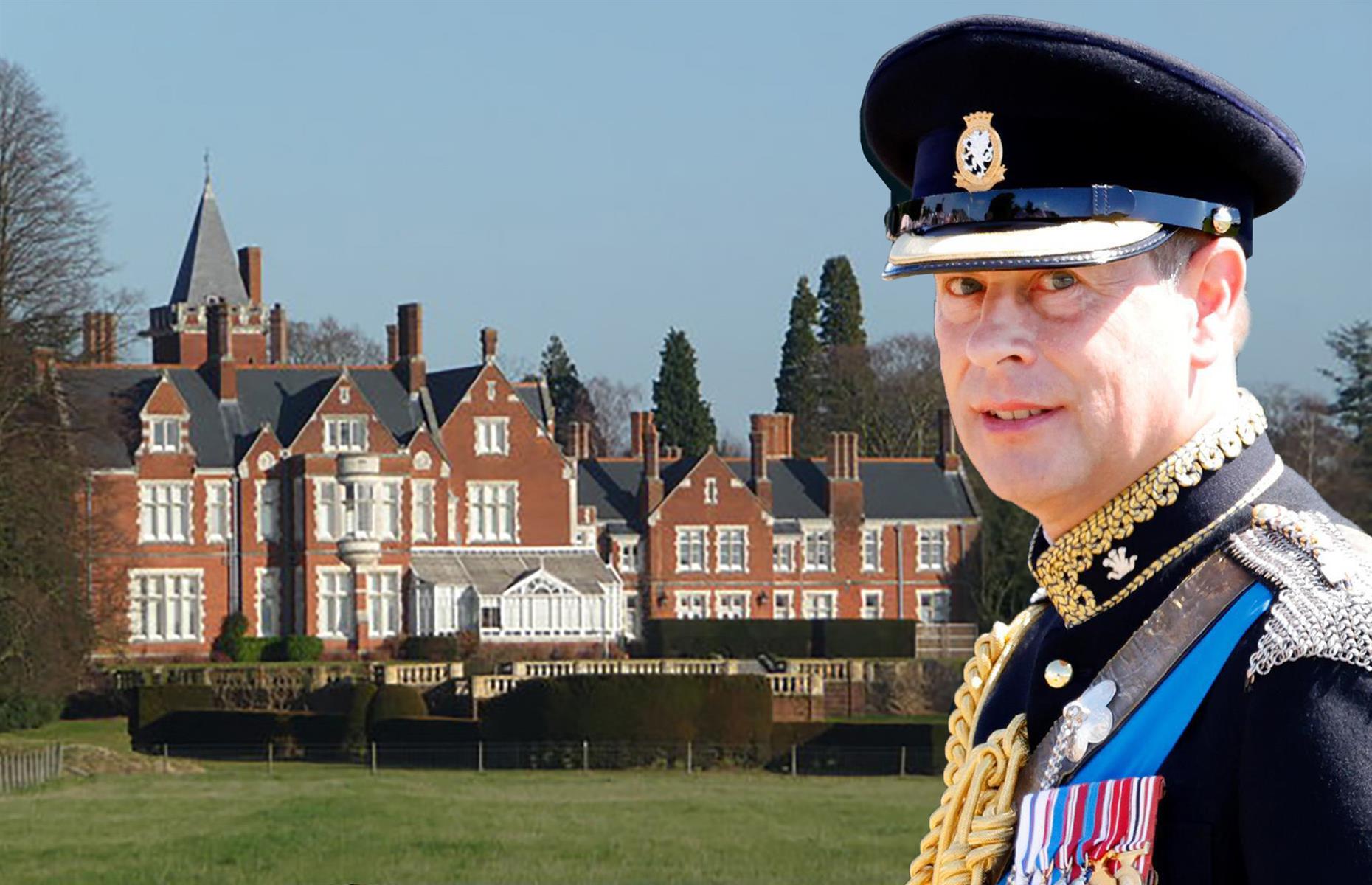 The royal residences of King Charles' youngest brother
