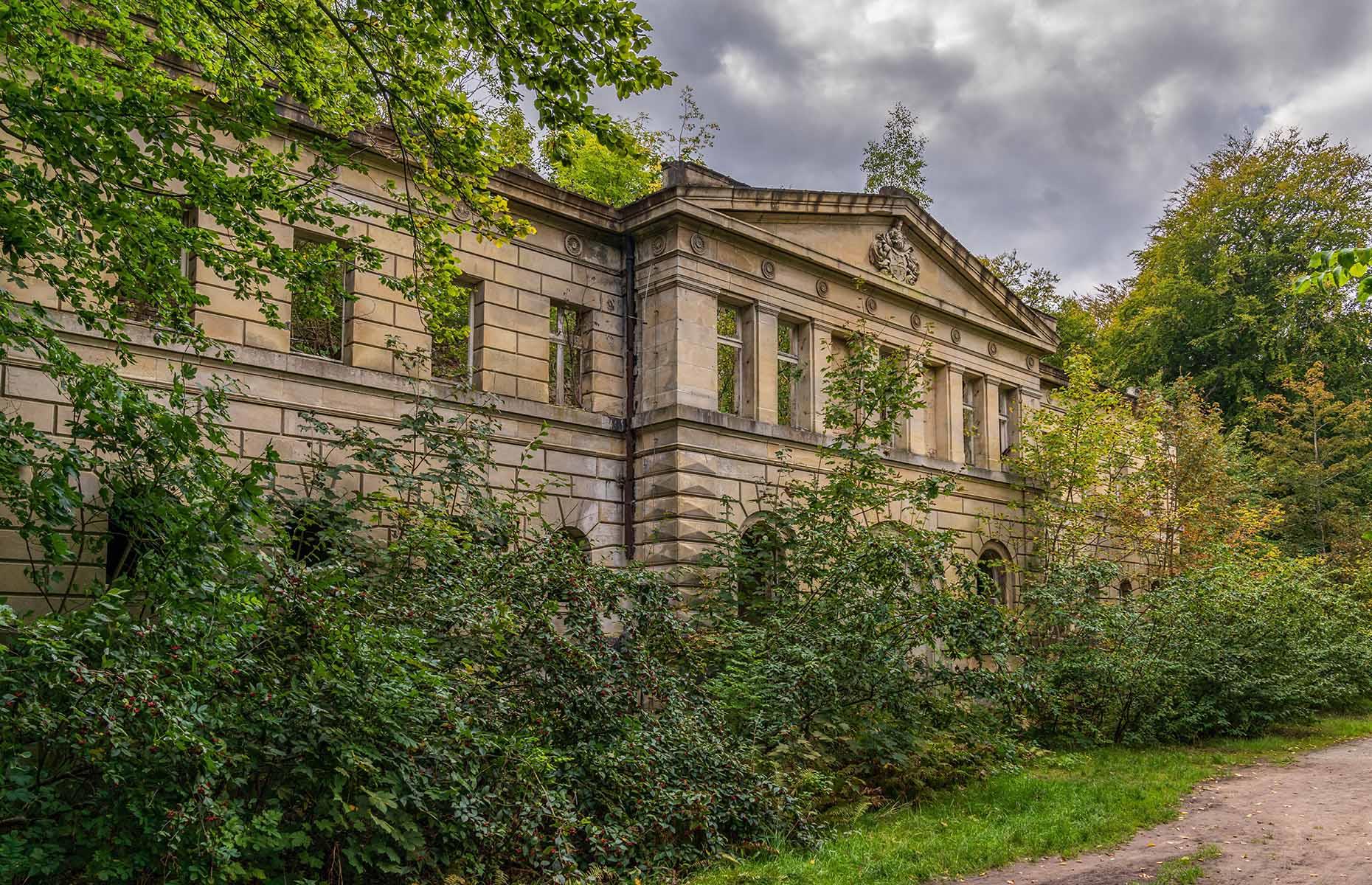 Schloss Dwasieden auf Rügen, Mecklenburg-Vorpommern