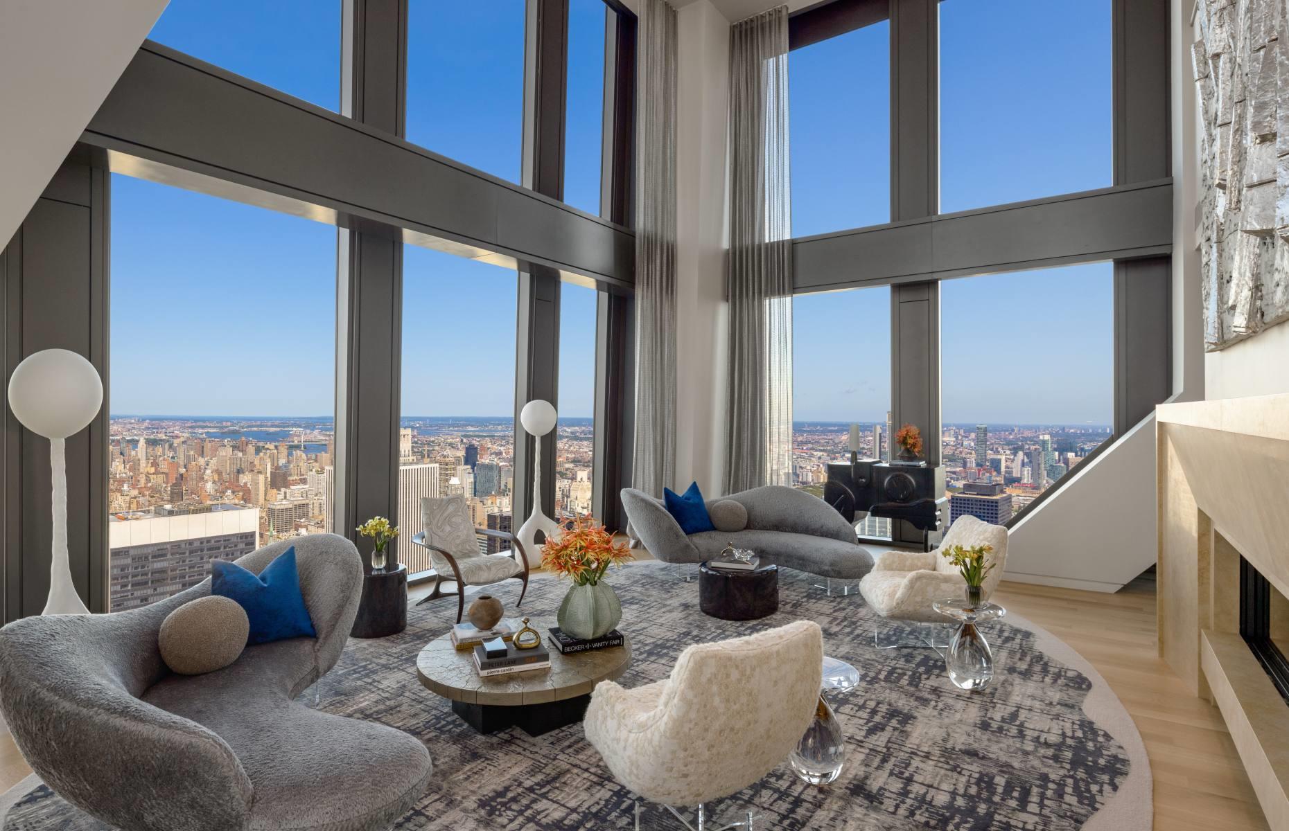 5. Penthouse 76 at 53 West 53, New York, USA