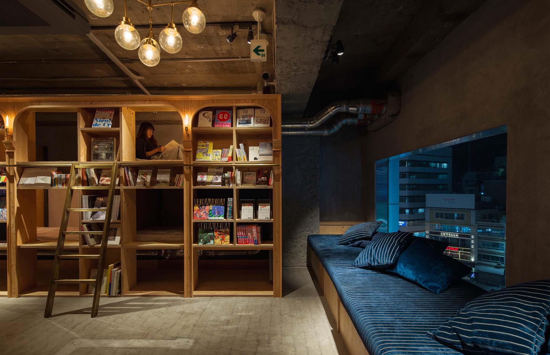 Book And Bed, Tokyo, Japan