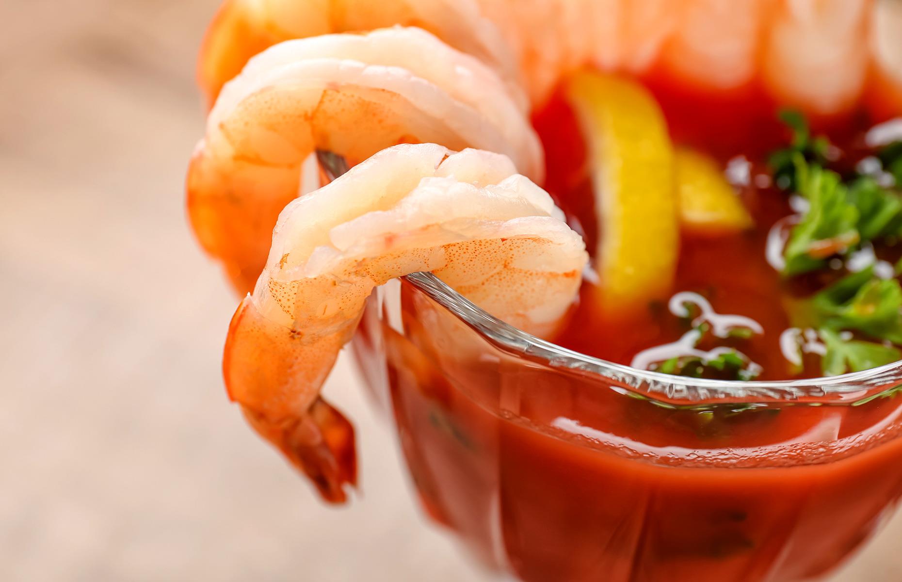 2. Shrimp cocktail