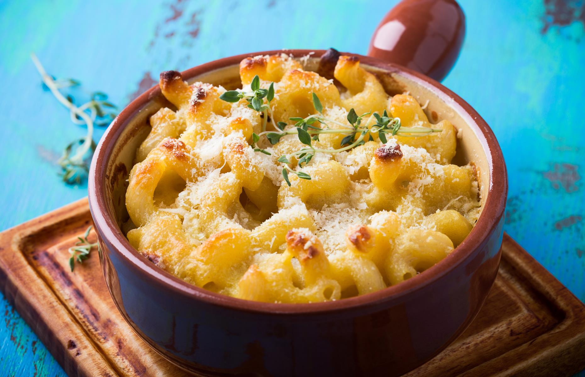 Instant macaroni cheese