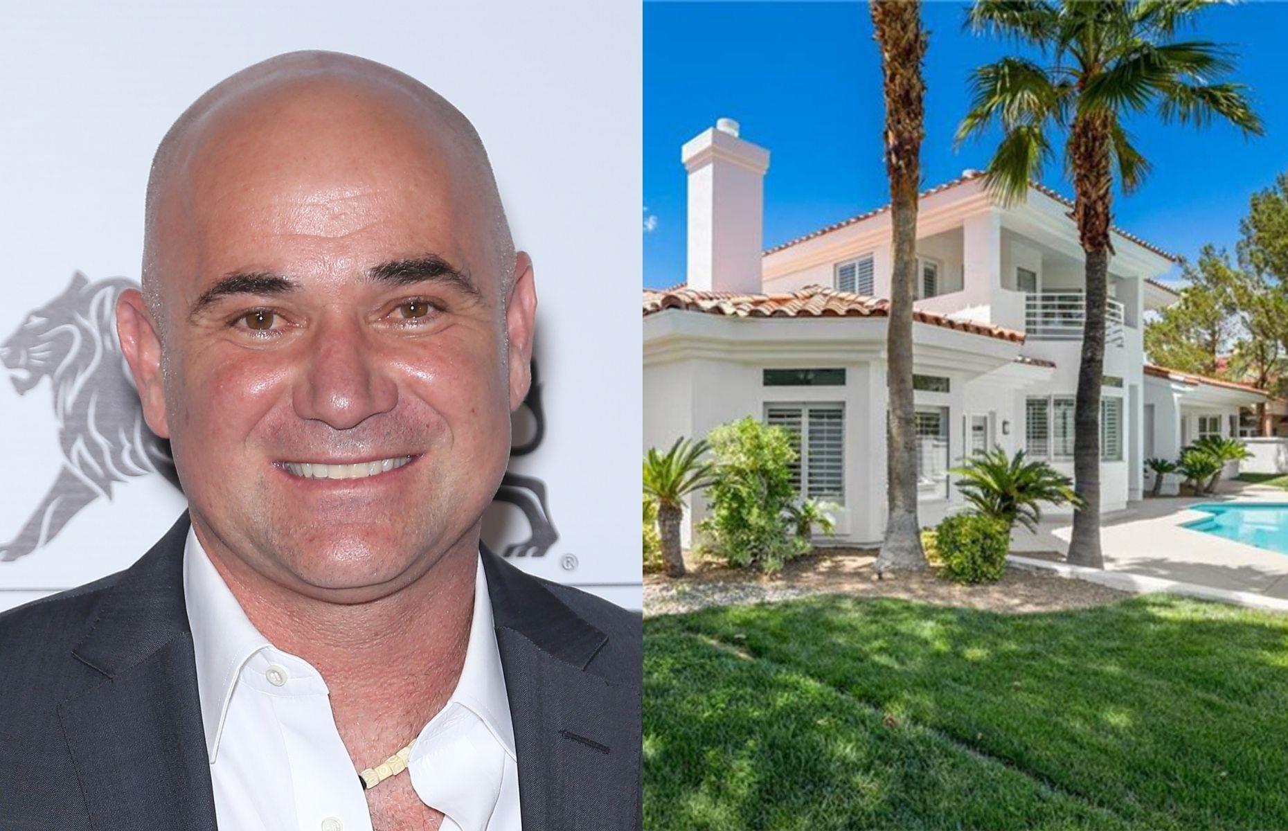 Andre Agassi's Las Vegas mansion: listed for $2.2 million
