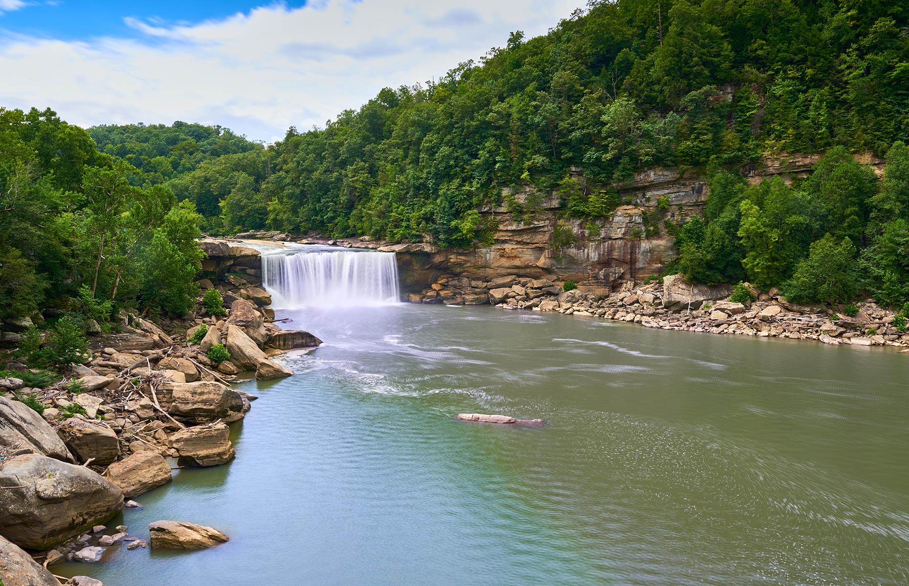 Kentucky: Cumberland Falls State Resort Park, Corbin