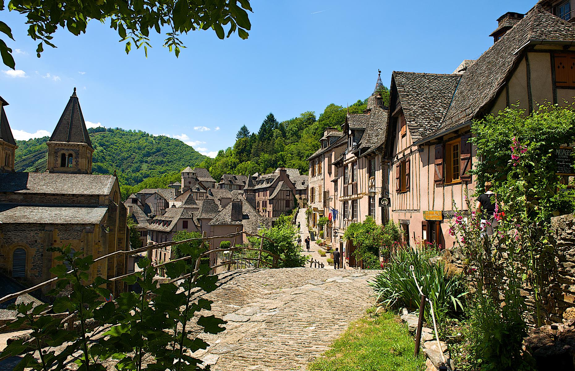 Conques, France: Beauty and the Beast