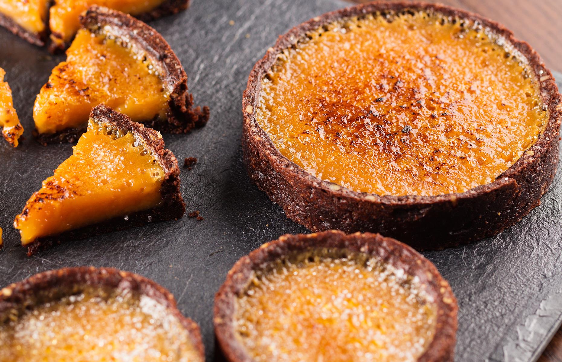 10. Blowtorch your pumpkin pie