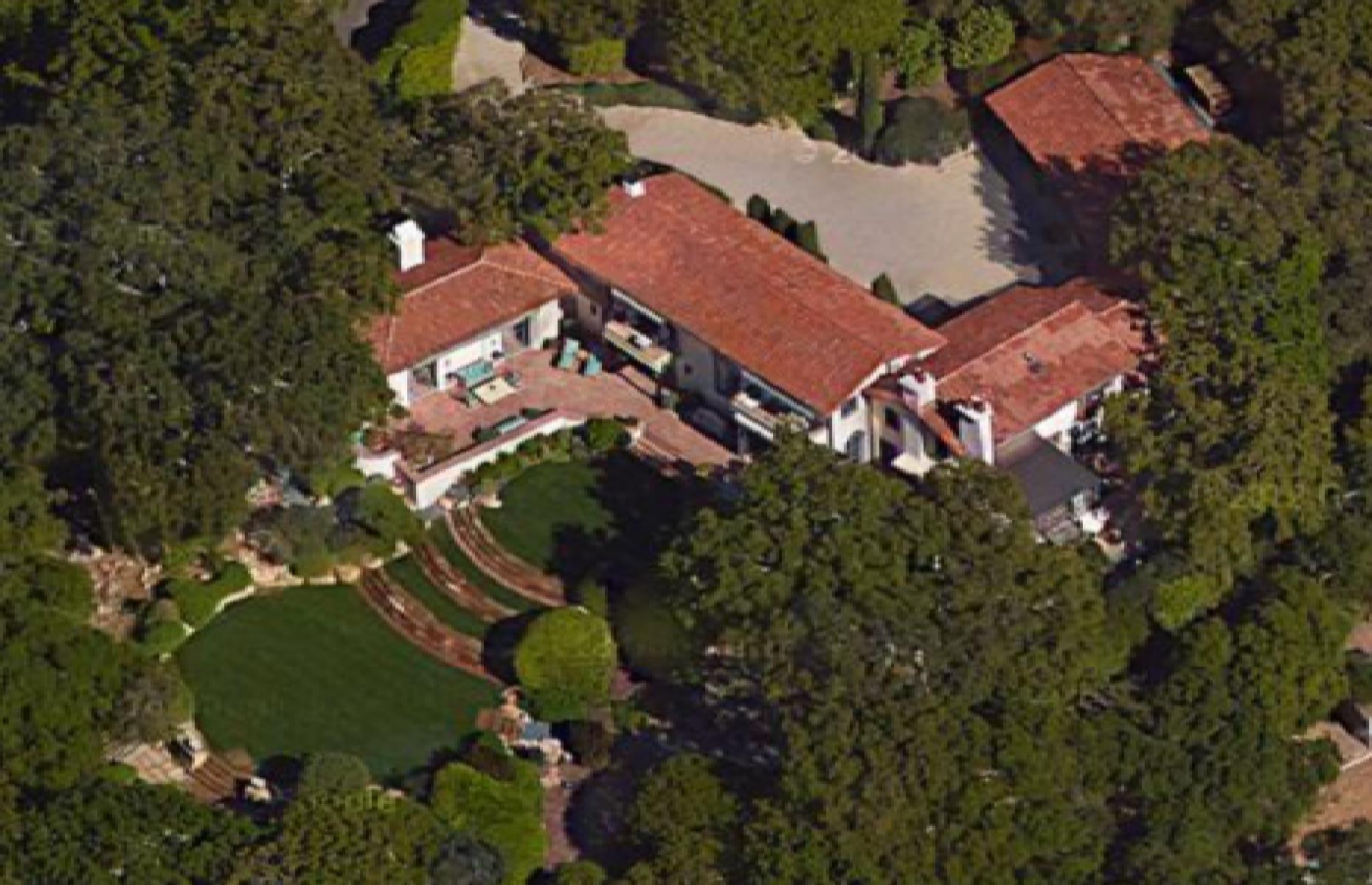 Oprah's Tuscan-style farmhouse, Montecito, California