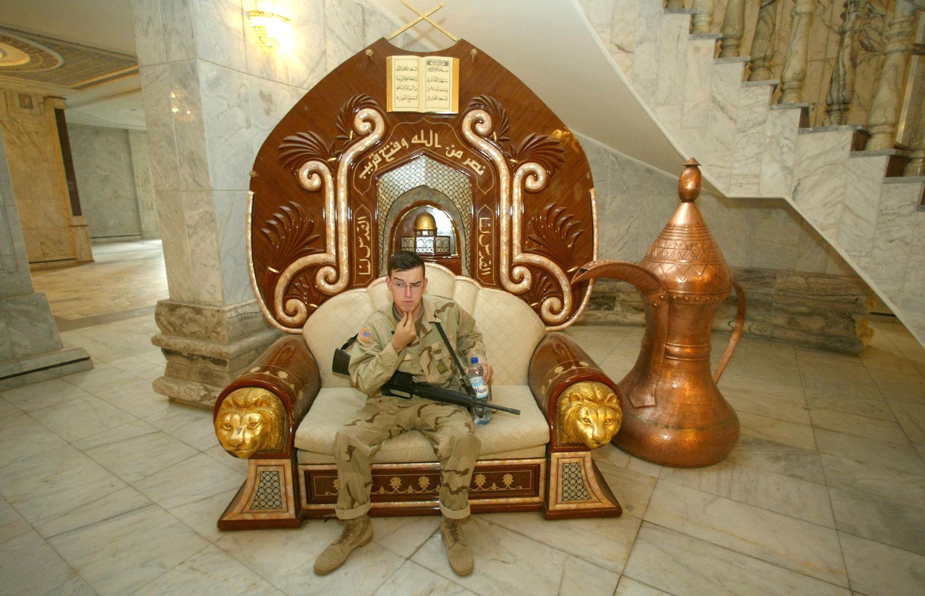 Saddam Husseins Palast, Bagdad, Irak