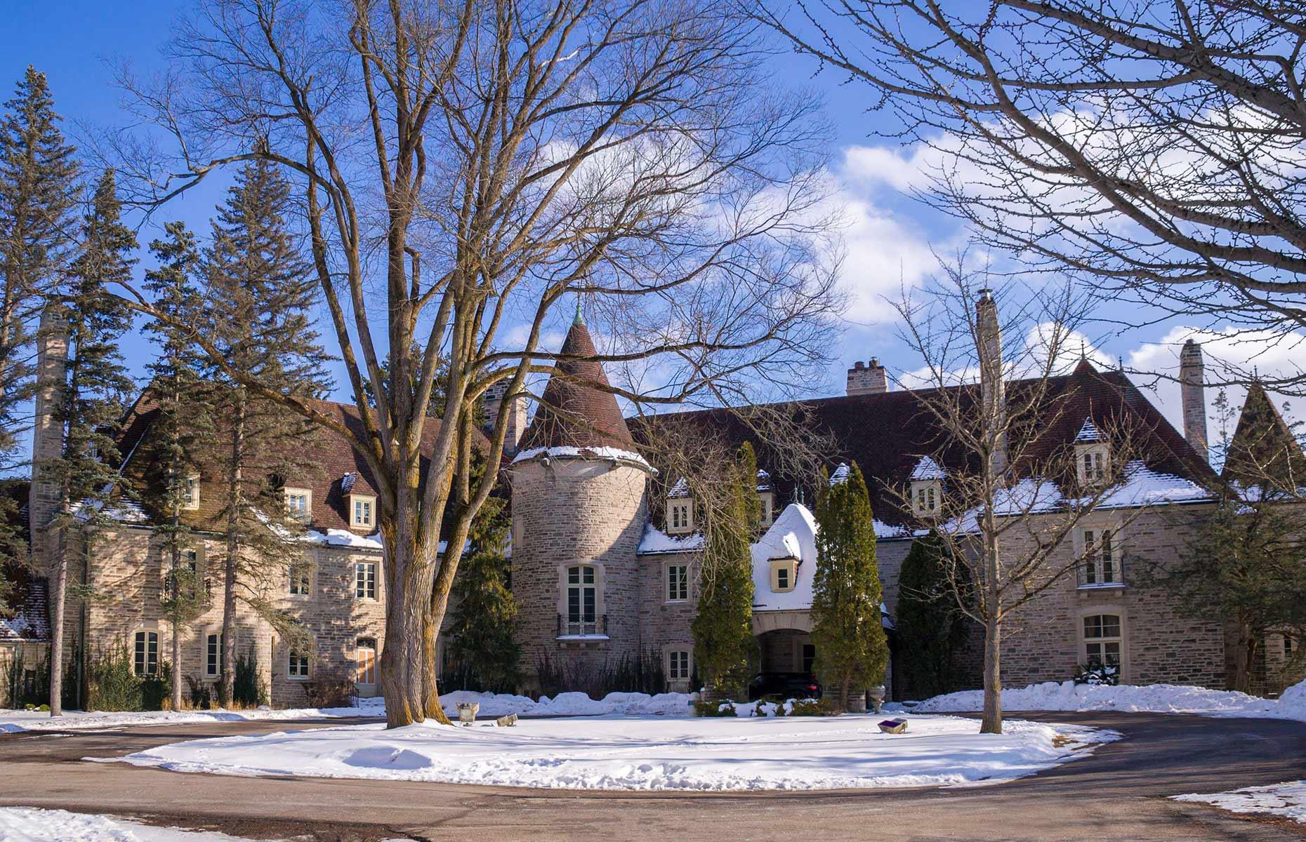 The Eatons' surviving mansion