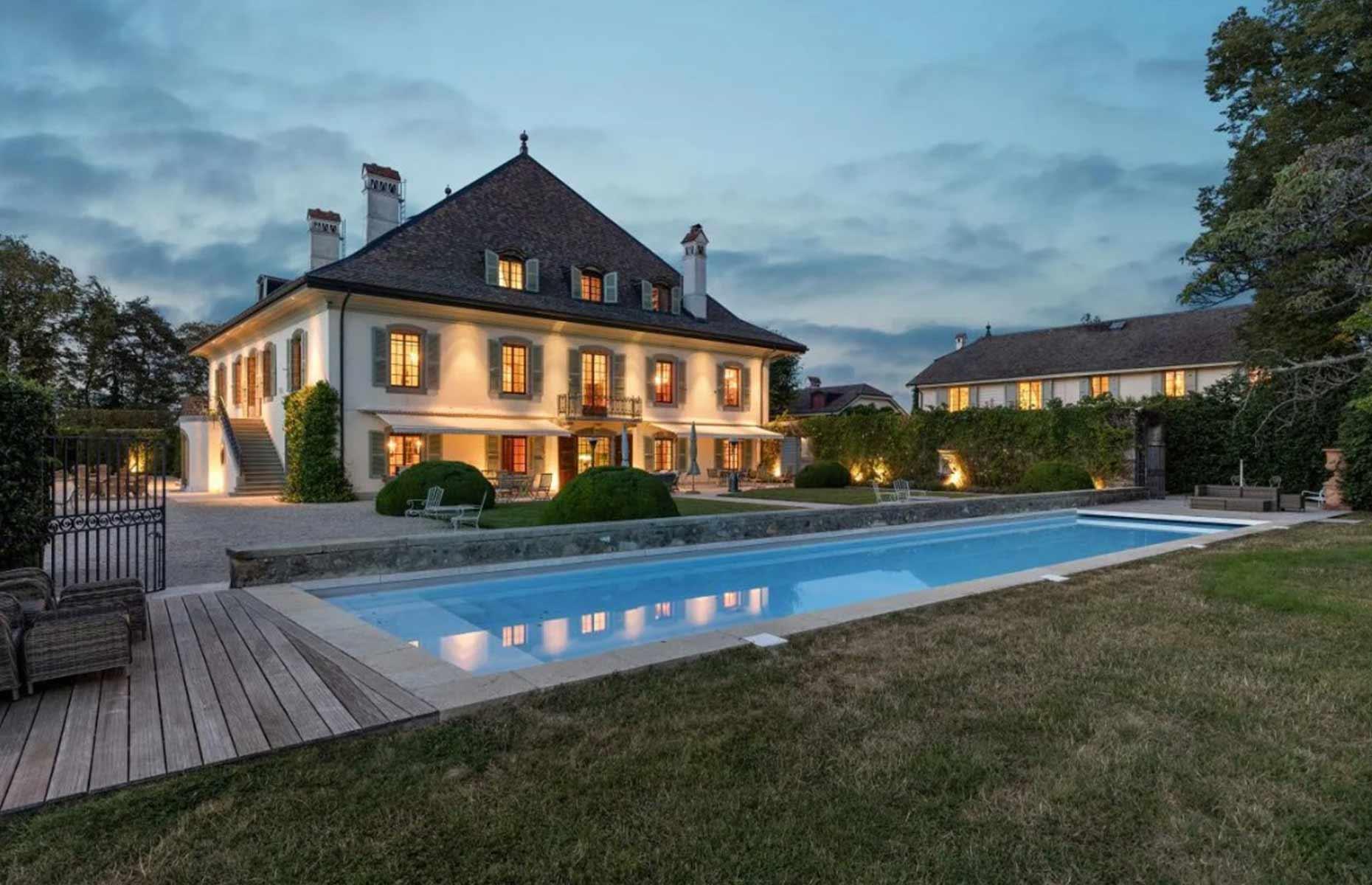 Château de Merlinge, Geneva, Switzerland: £50 million ($67m)