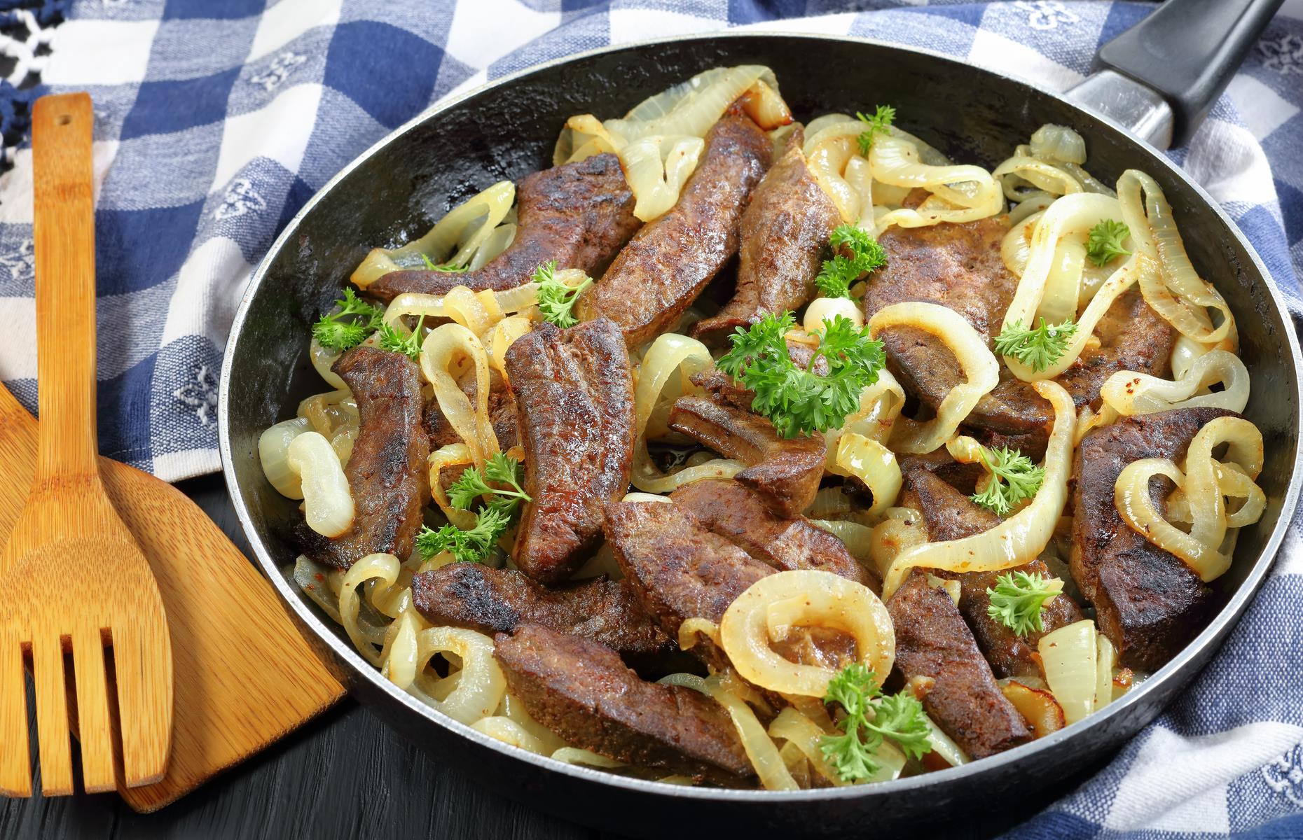 21. Calves’ liver
