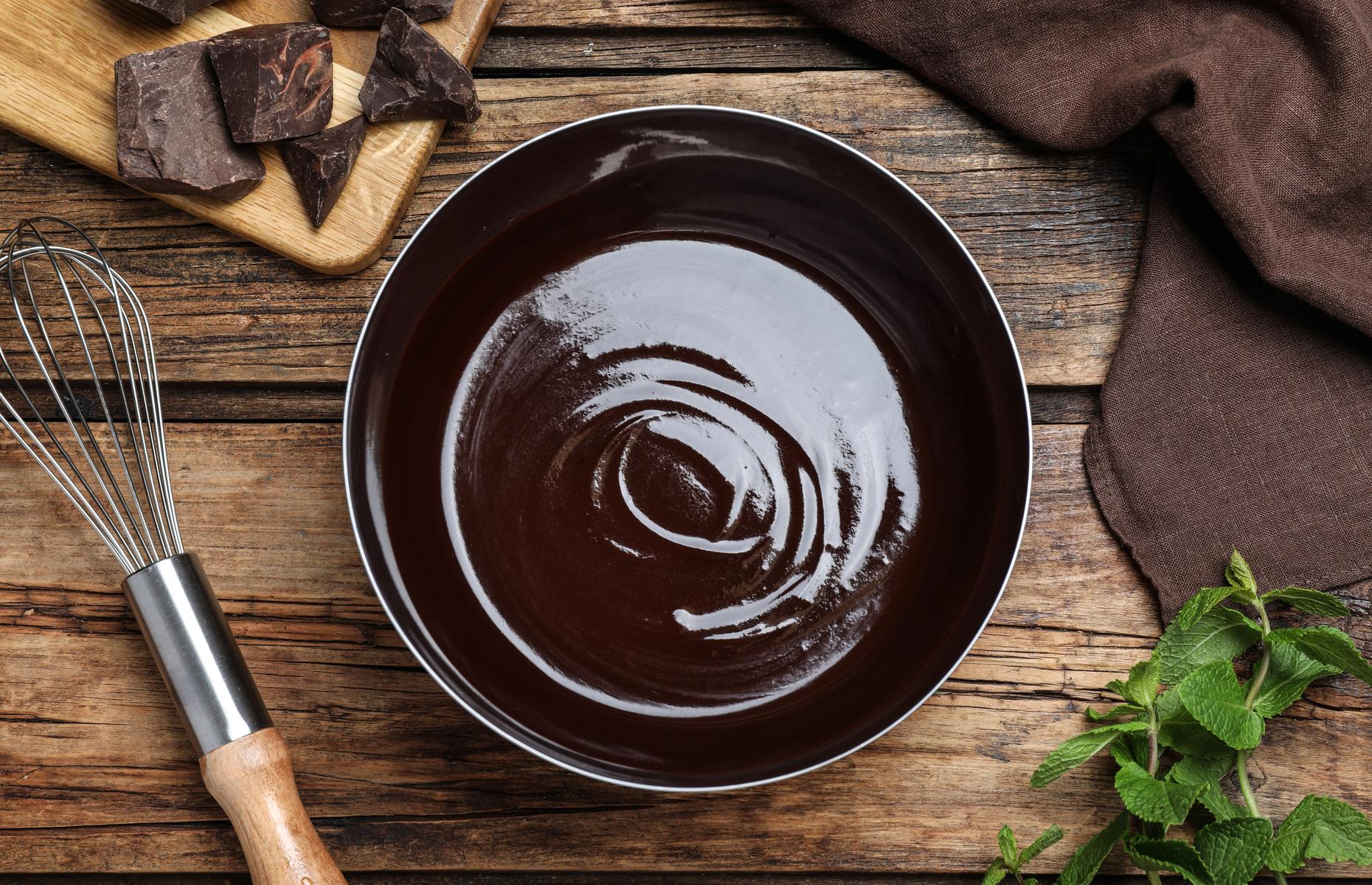 28. Not taking enough care when melting chocolate