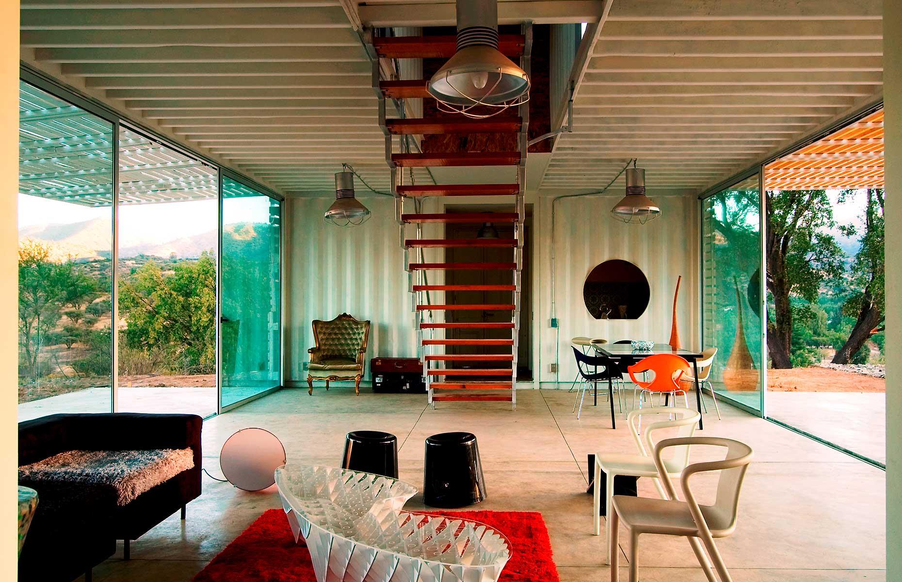 La maison Manifesto, Curacaví, Chili