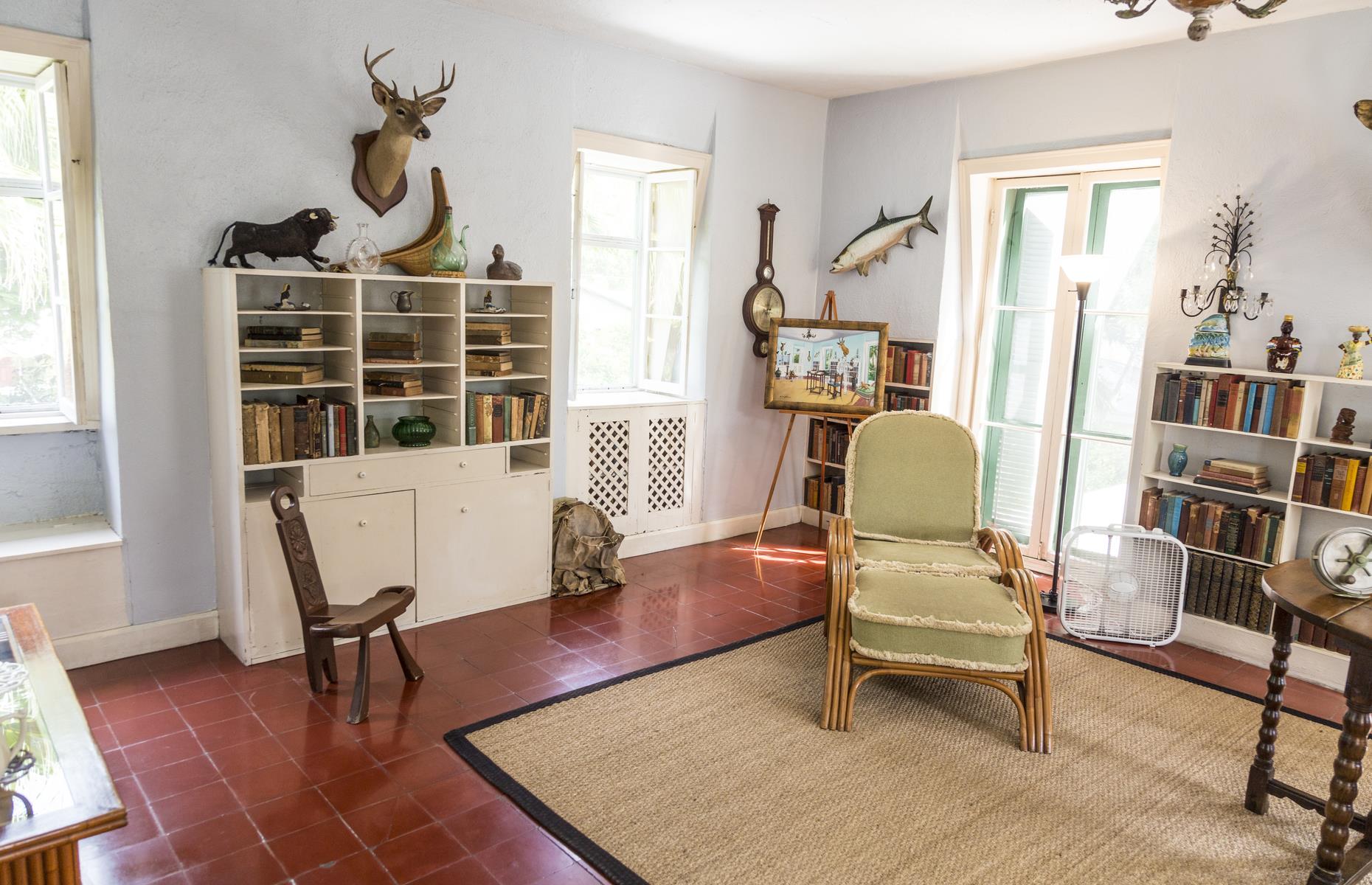 Ernest Hemingway’s Key West home, Florida, USA
