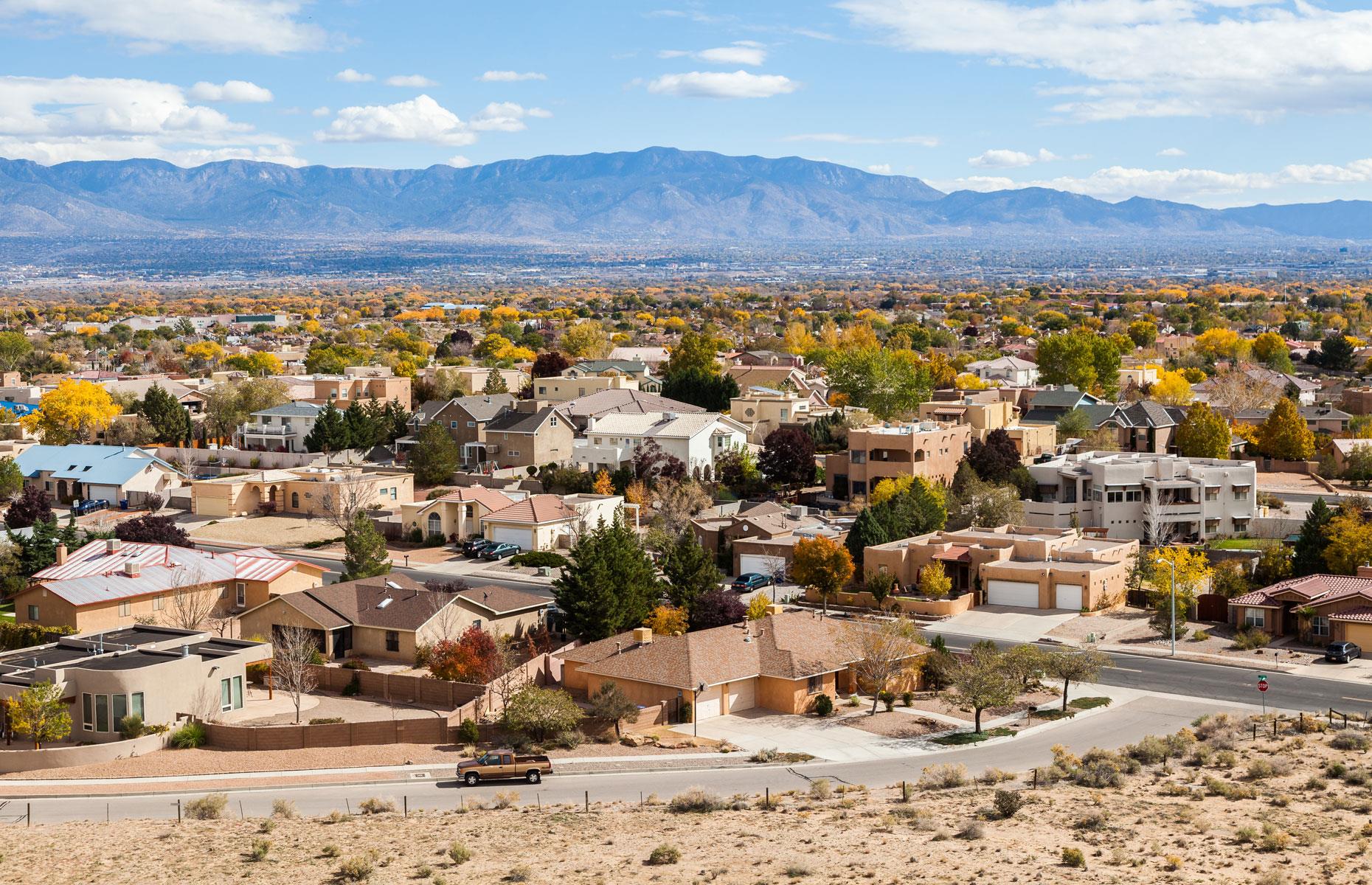 20. New Mexico, overall state tax rate: 10.54%
