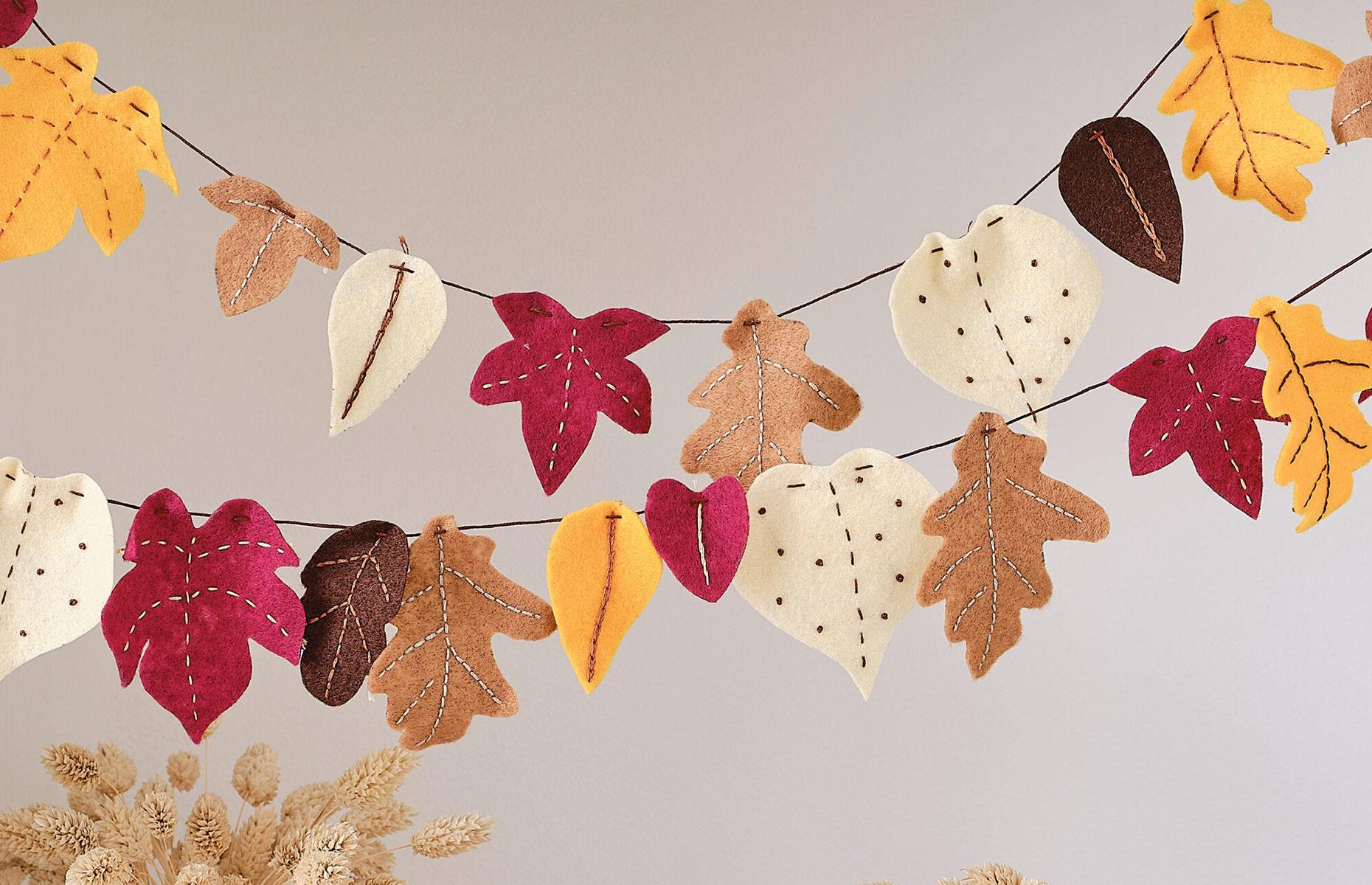 Hang a warming garland