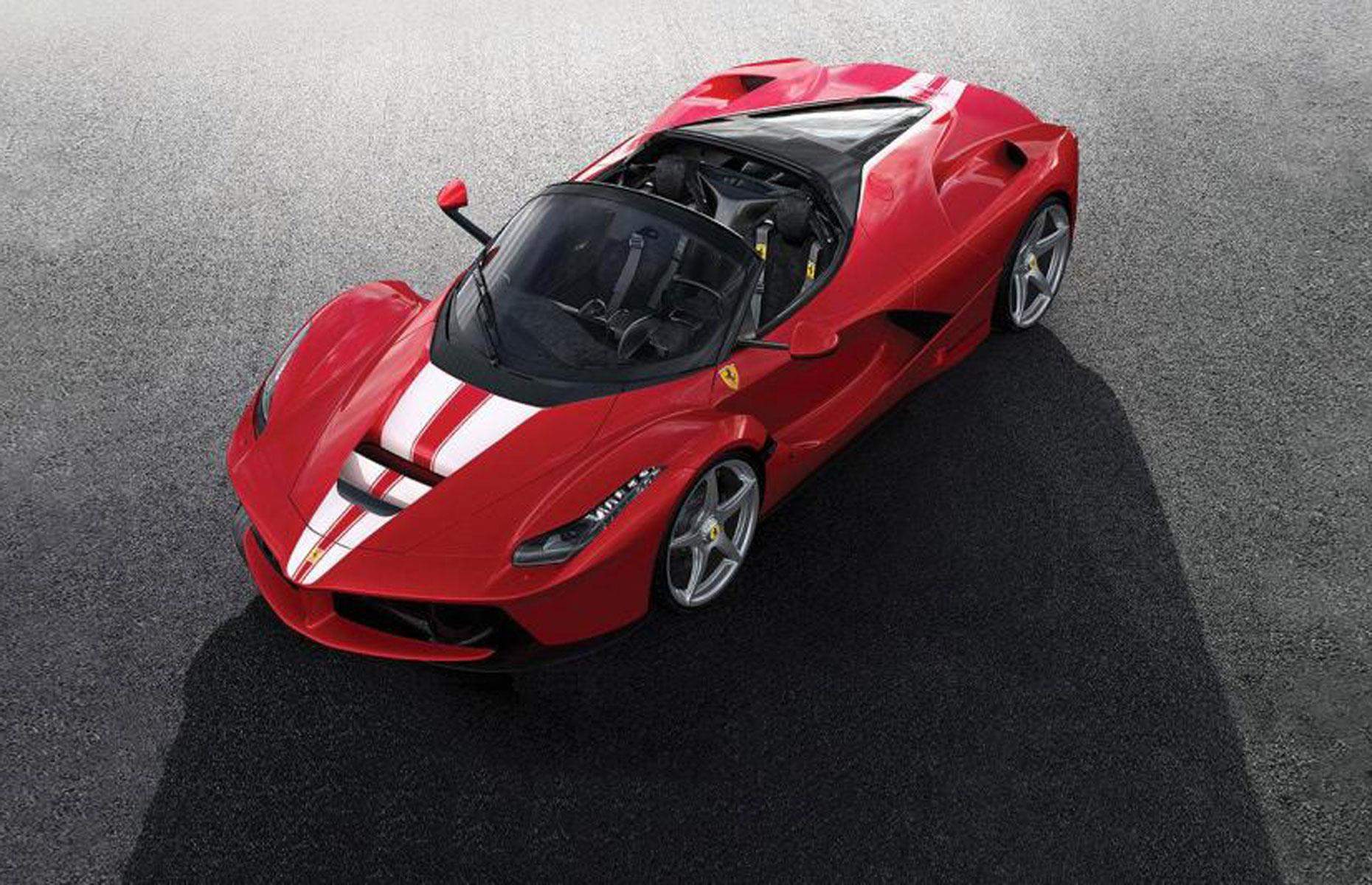 September: a brand new Ferrari LaFerrari Aperta sells for a record $9.6 million (£7.3m)